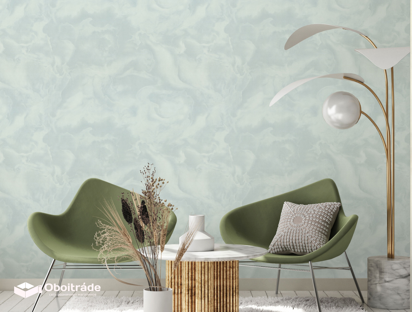 Обои 7325-04 Euro Decor Floravento Euro Decor коллекция Floravento производства РОССИЯ в интернет-магазине Обоитрейд