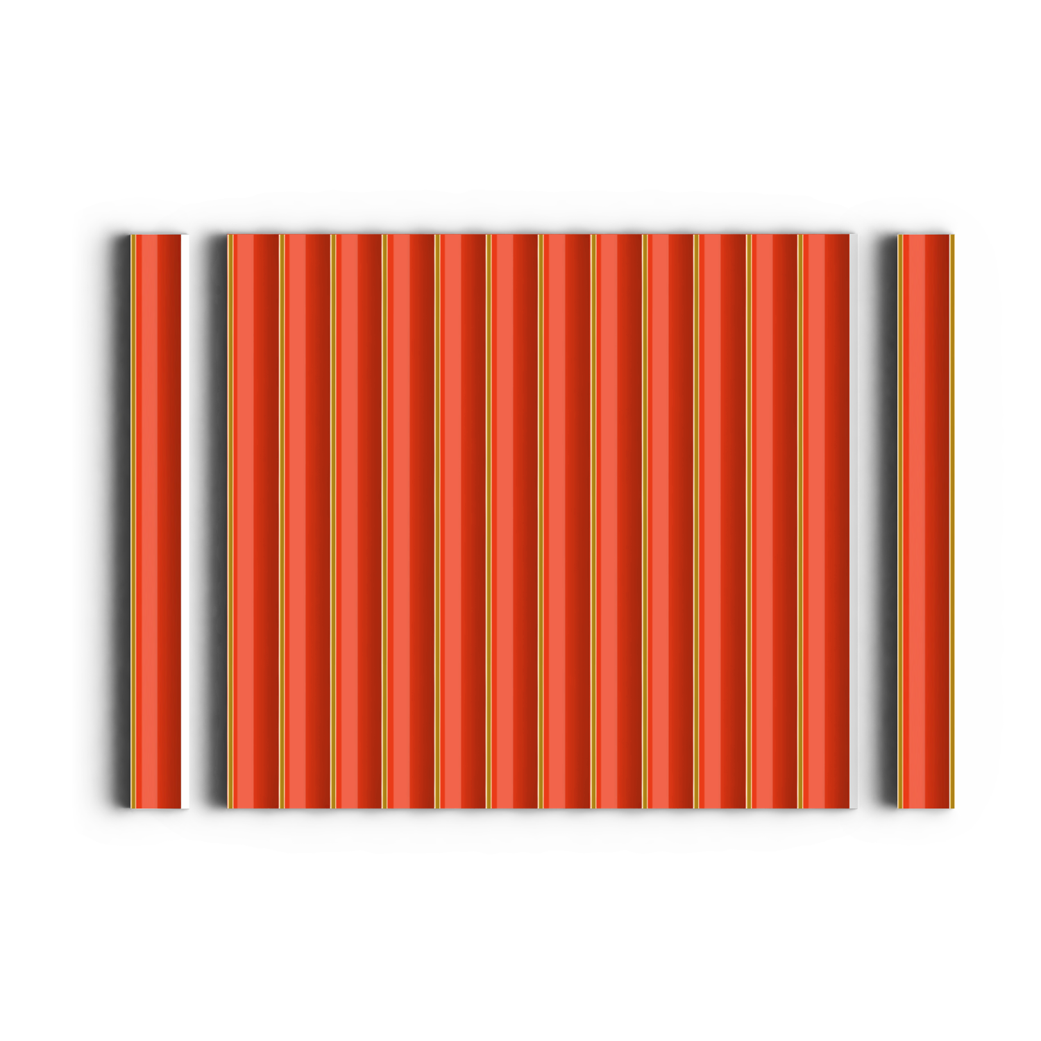 Панель декоративная LV139 OR3G Hiwood 120мм×12мм×2.7м