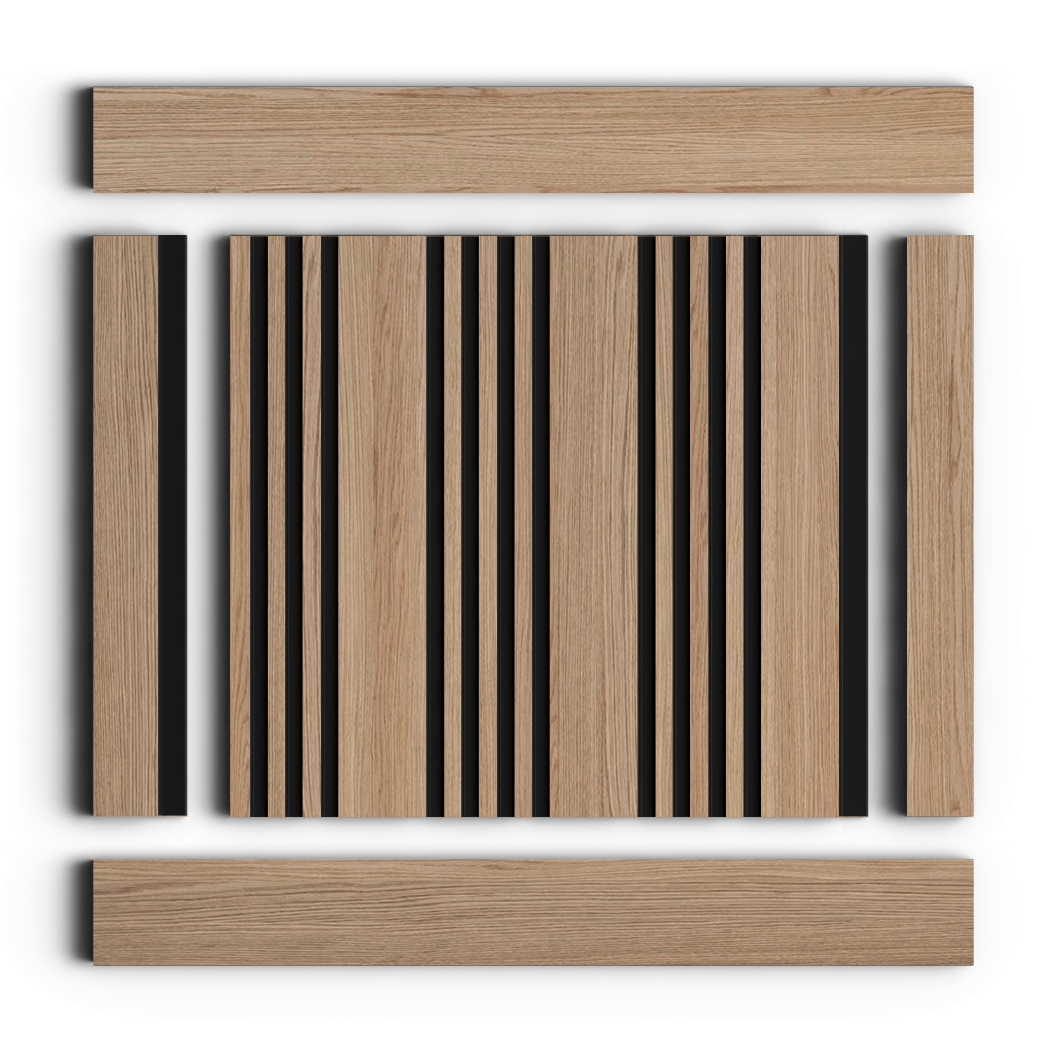 Панель декоративная LV128 BR417K Hiwood 120мм×12мм×2.7м