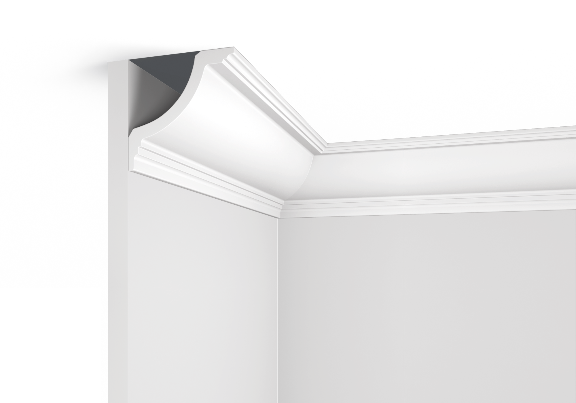 Карниз A141 Hiwood 100мм×100мм×2м