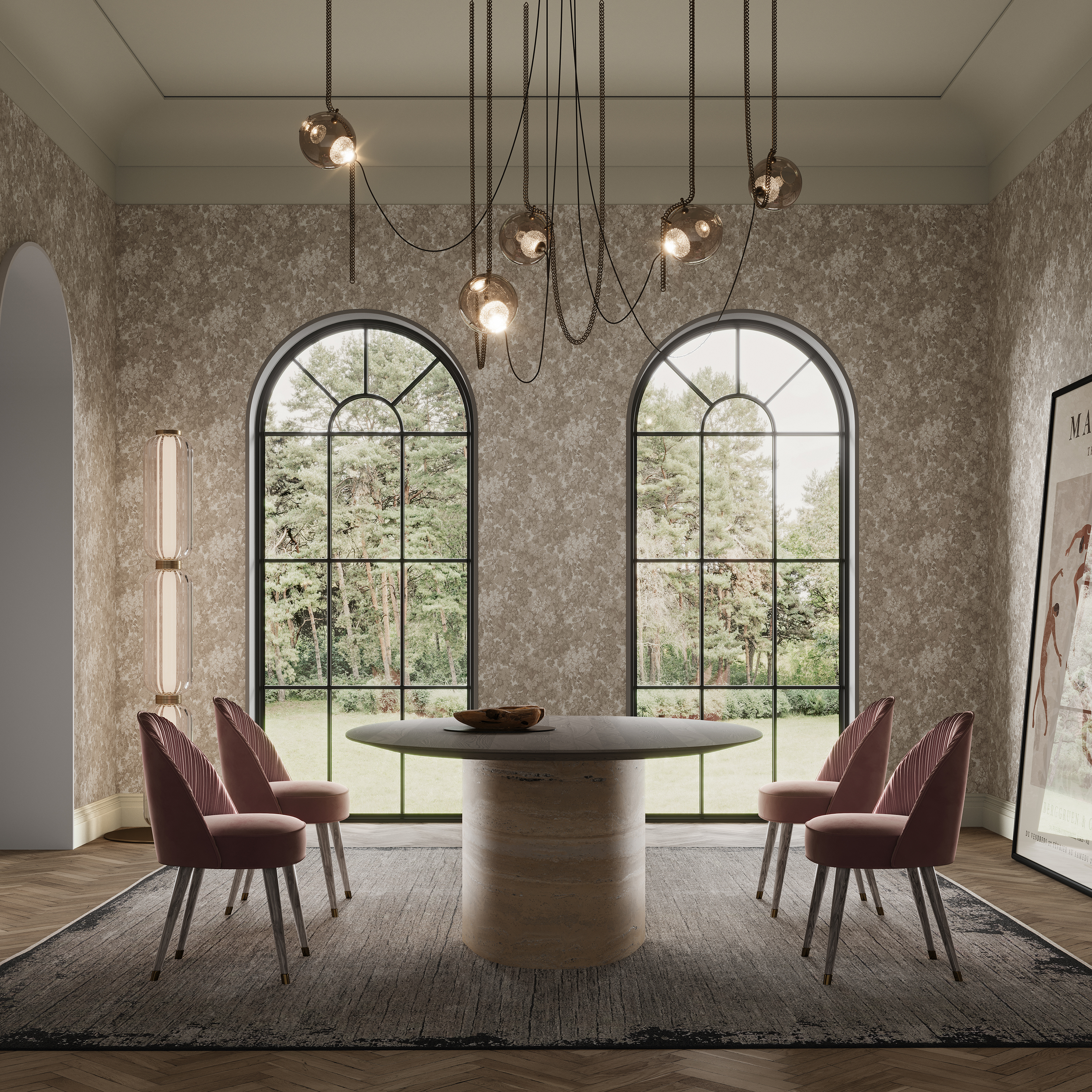 Обои BRIT20 002 Loymina Шервуд Loymina коллекция Шервуд производства РОССИЯ в интернет-магазине Обоитрейд