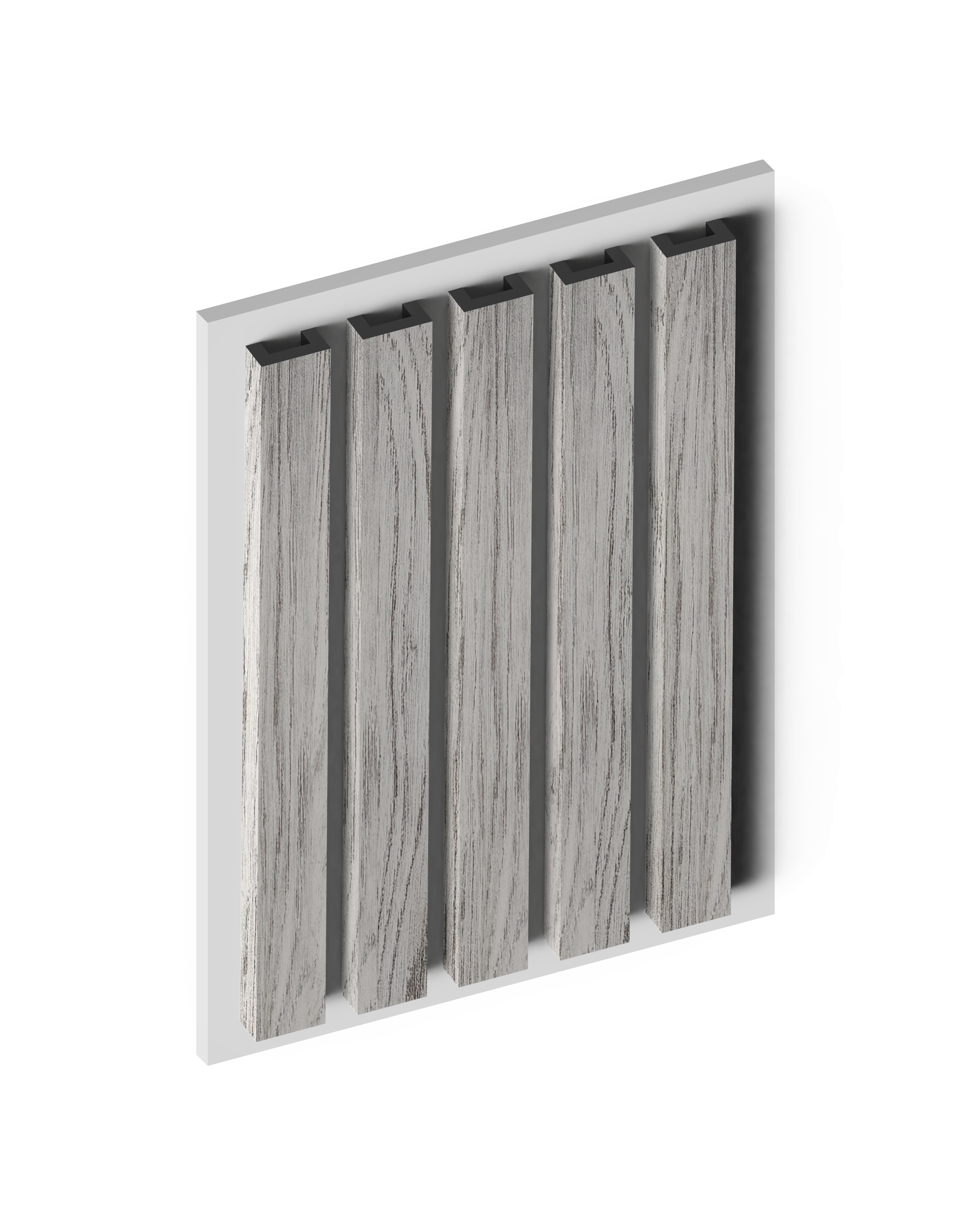 Декоративная рейка LB40 GR24 Hiwood 40мм×20мм×2.7м