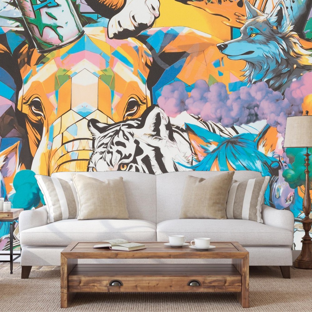 Обои HC72283-63 Palitra Home Color Аниме Palitra Home Color коллекция Аниме производства РОССИЯ в интернет-магазине Обоитрейд