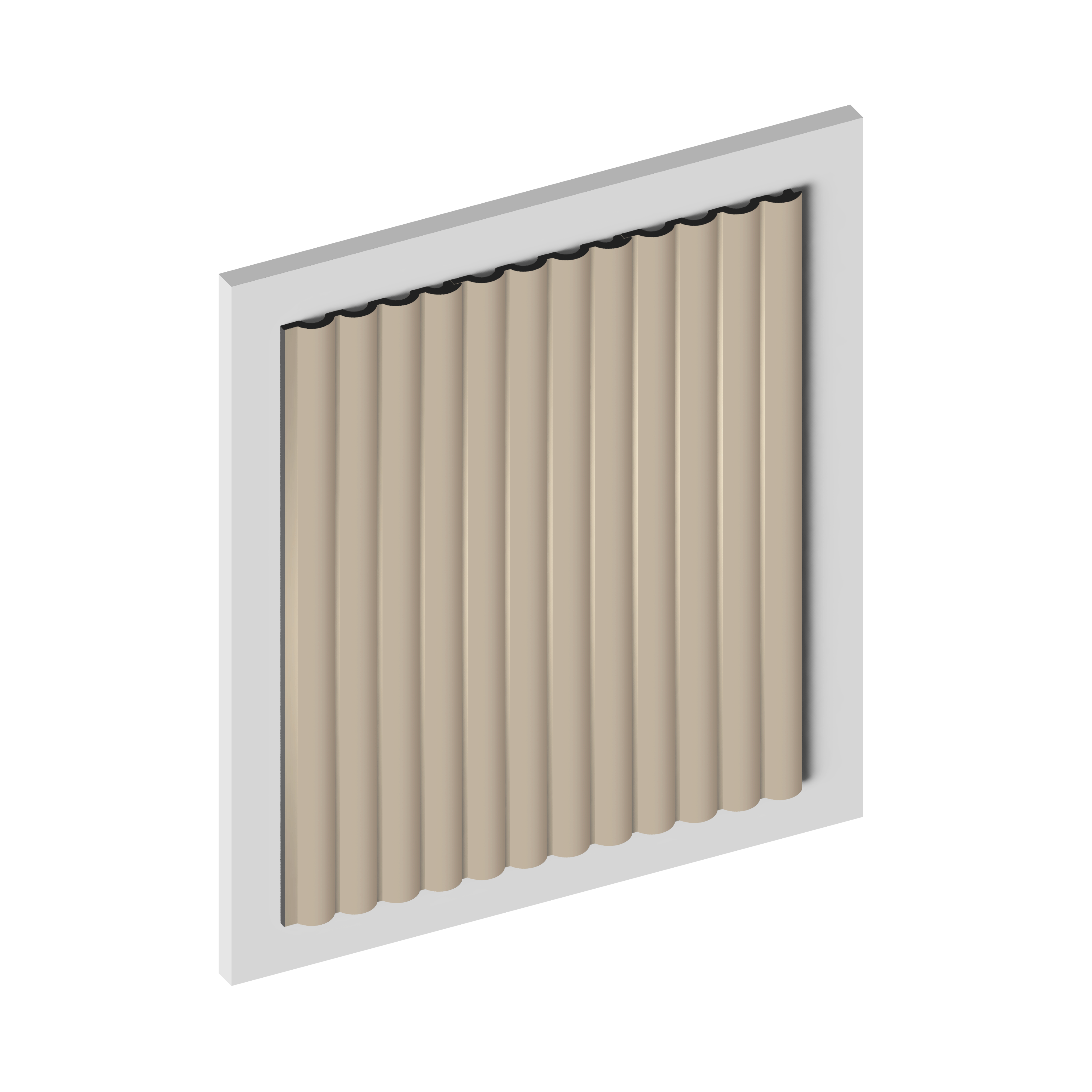Панель декоративная LV140 BR432 Hiwood 120мм×12мм×2.7м