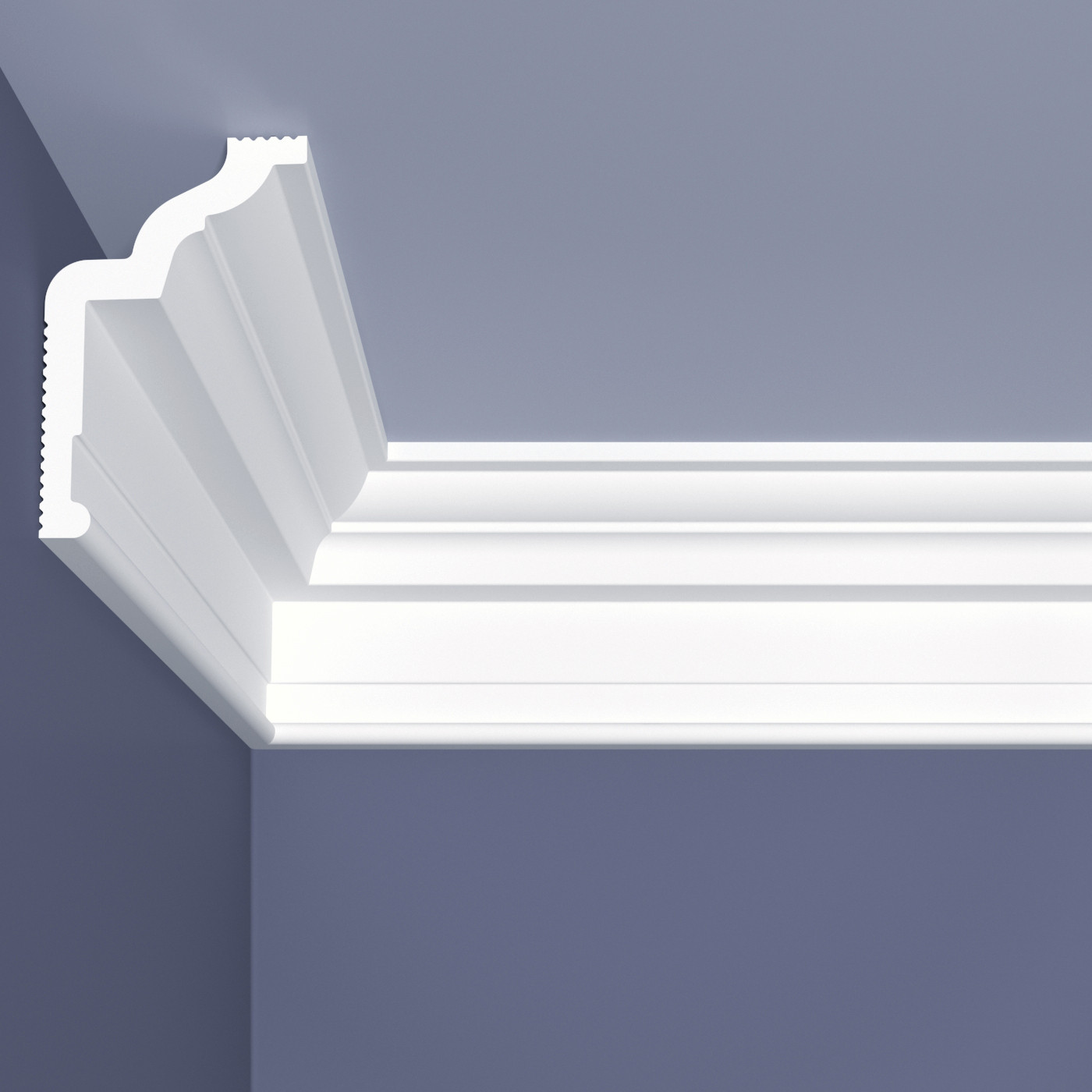 Плинтус потолочный С4/90 H Bello Deco 90мм×60мм×2м