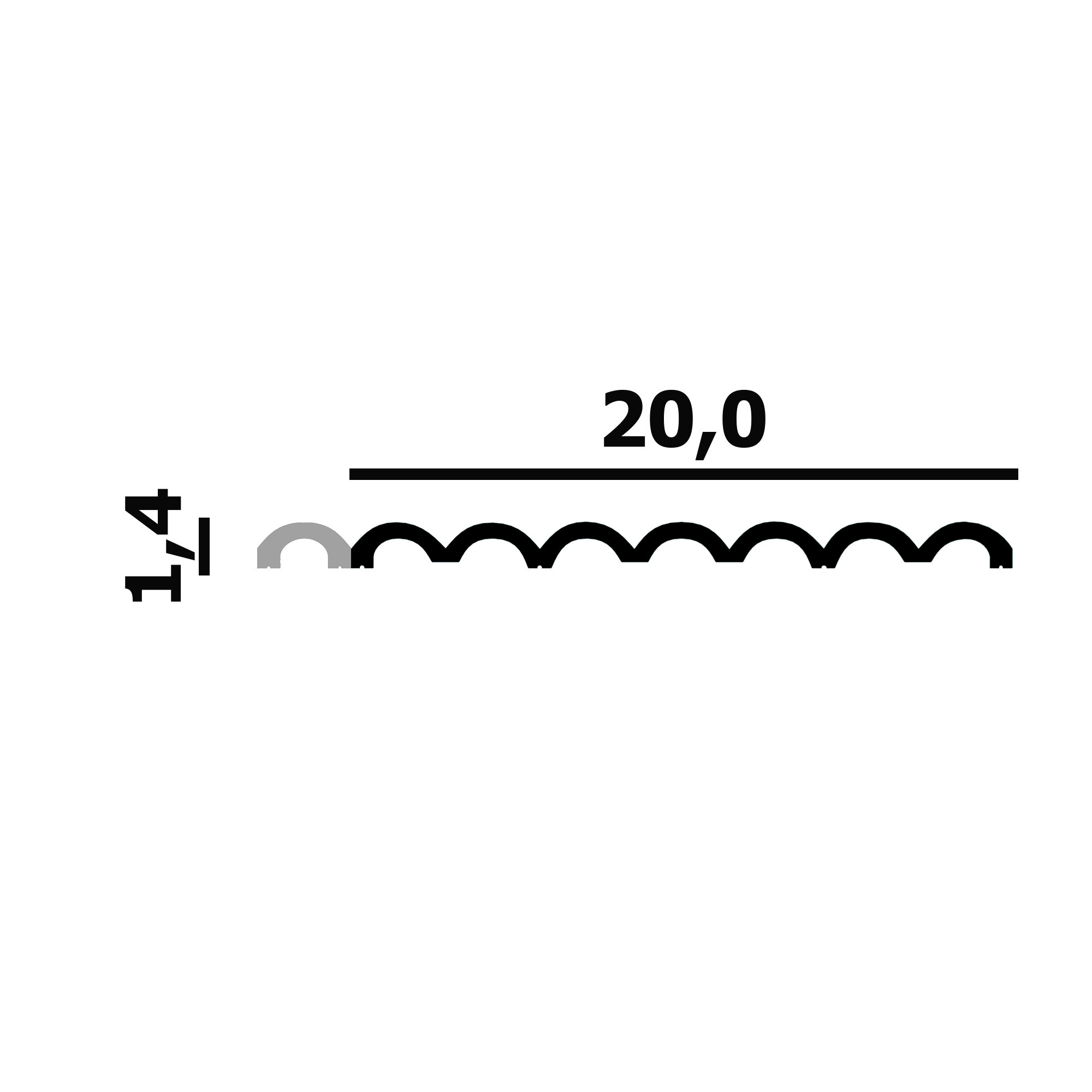 Молдинг P127