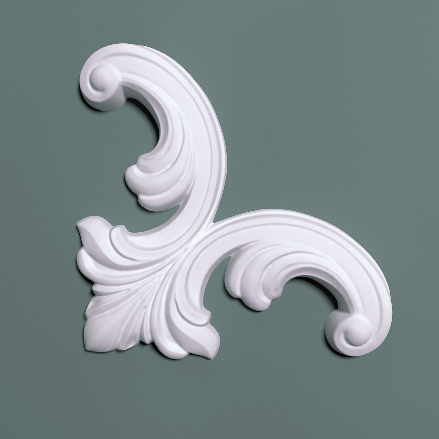 Угол декоративный М3У1 Bello Deco к молдингу 149×149мм