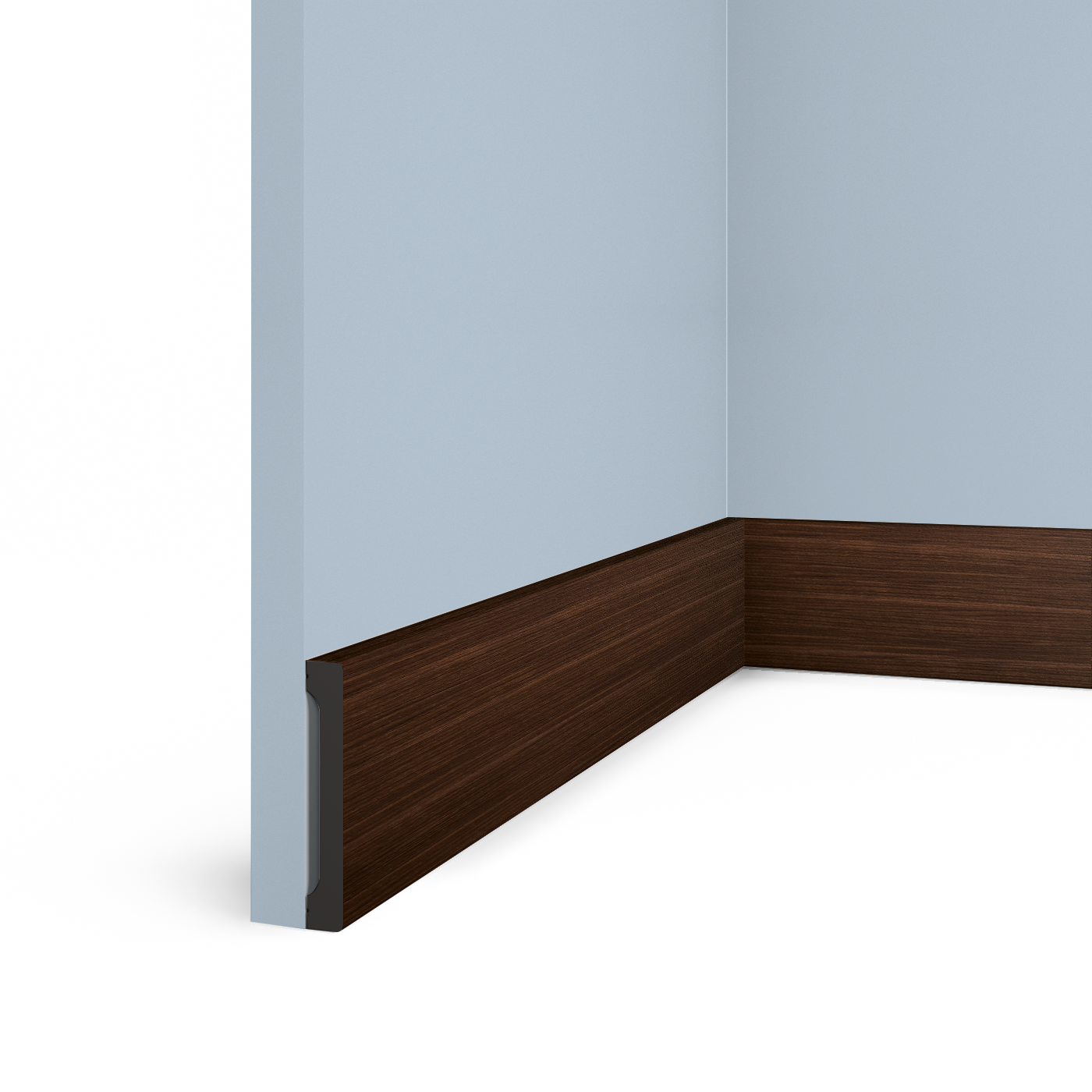 Плинтус B90V1 BR396 Hiwood 90мм×14мм×2,7м