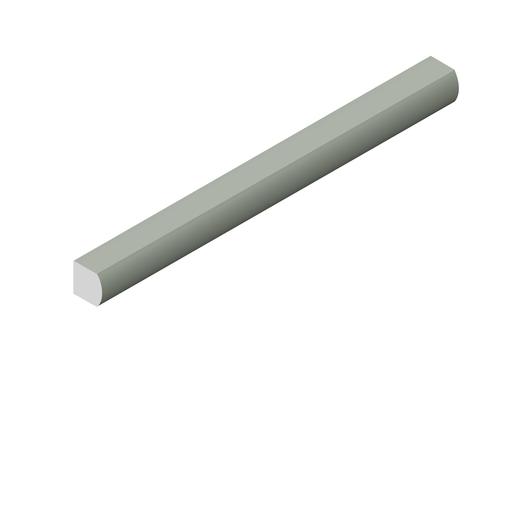 Молдинг D15V2 GN69 Hiwood 15мм×15мм×2,7м