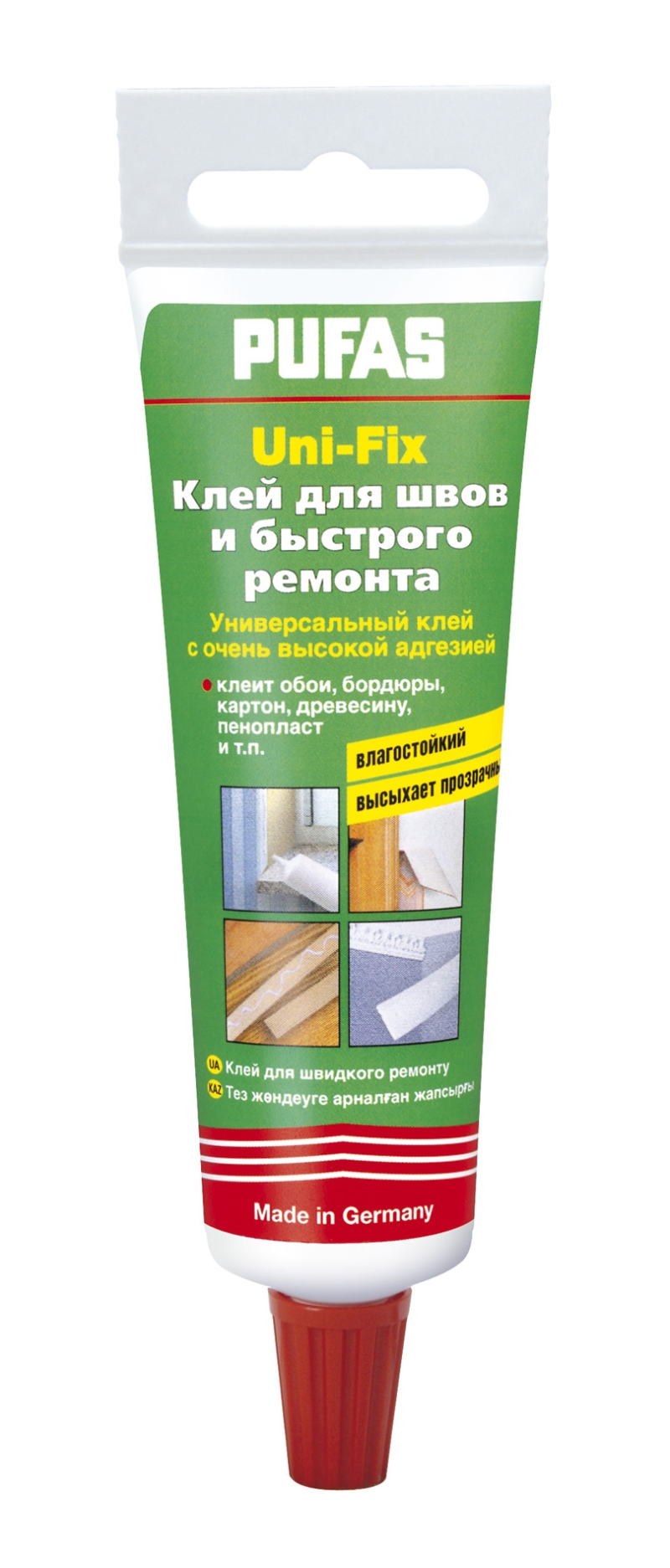 Pufas Uni-fix клей для швов 60 г