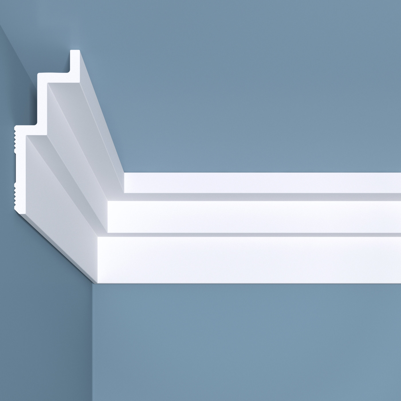 Карниз потолочный К13 Н Bello Deco 100мм×40мм×2м