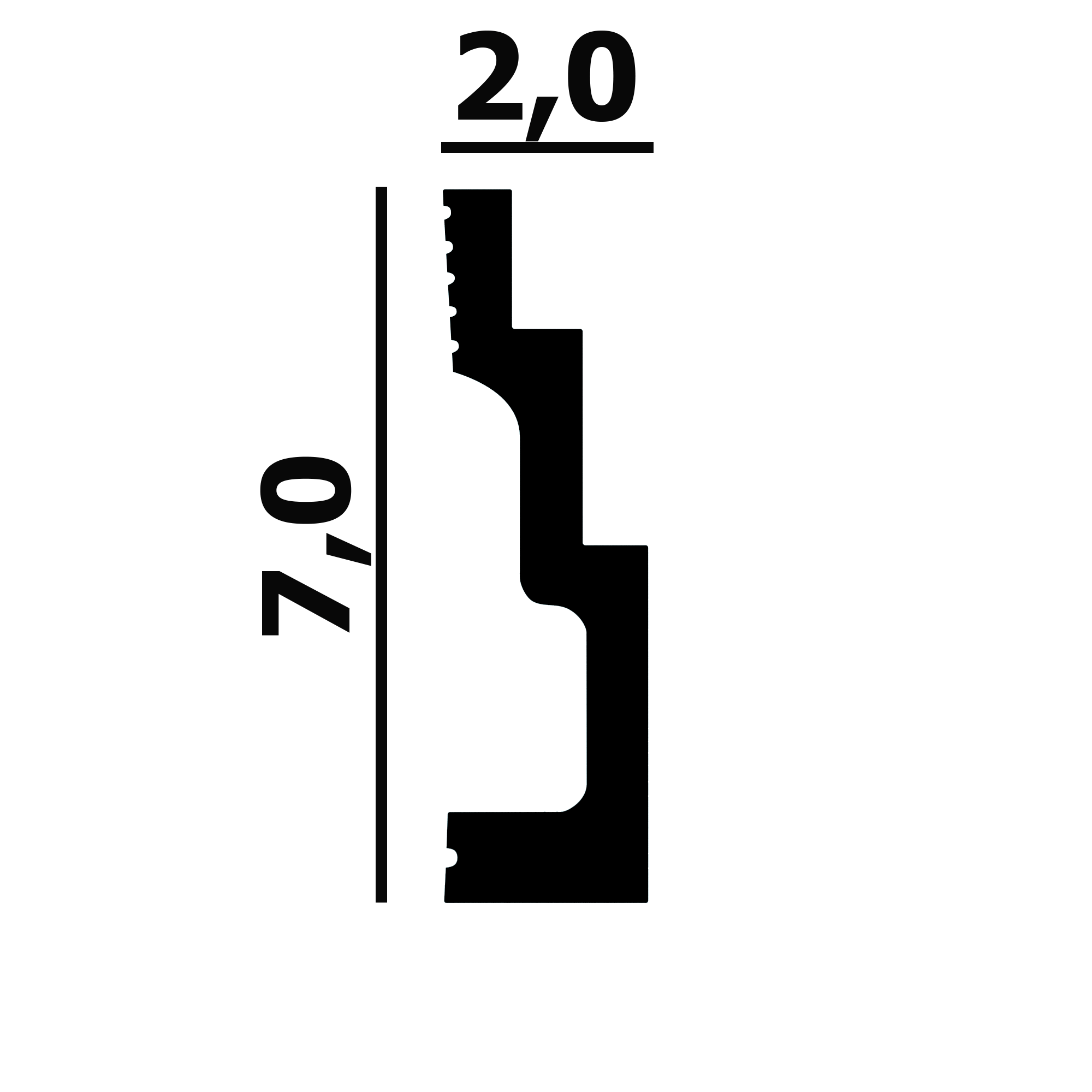 Молдинг P106