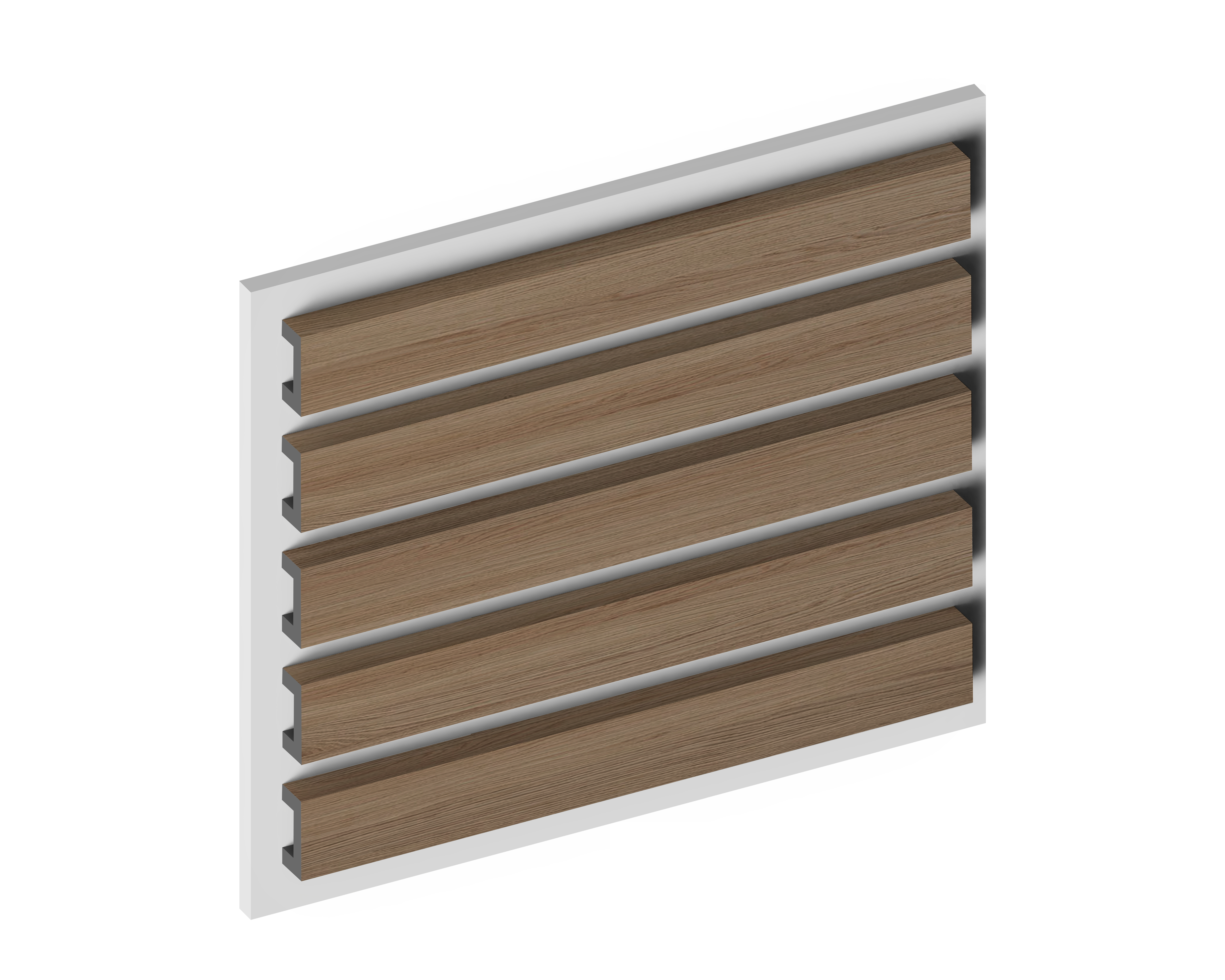 Декоративная рейка LB40 BR417 Hiwood 40мм×20мм×2.7м