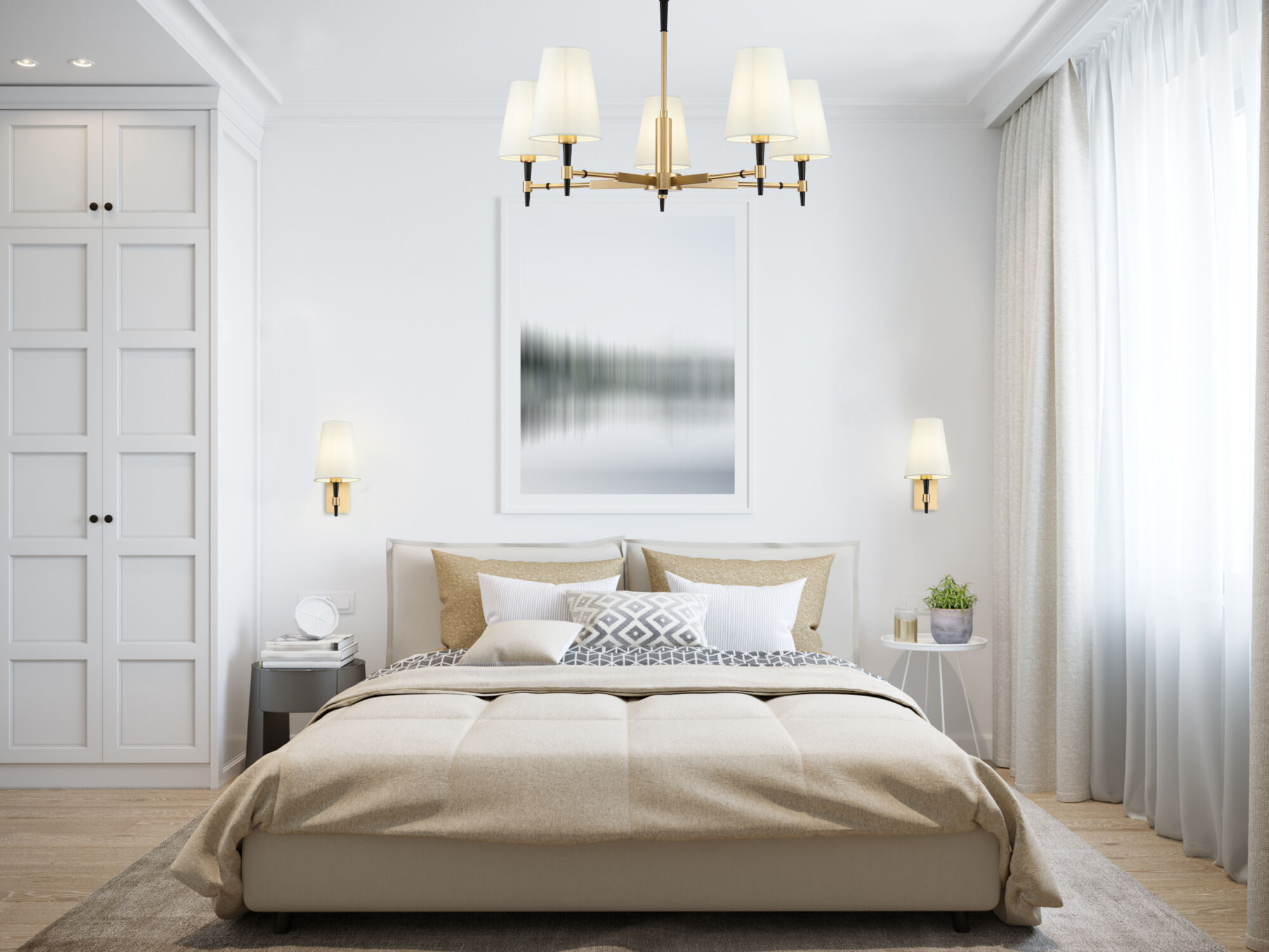 Люстра Maytoni House H001CL-05BS