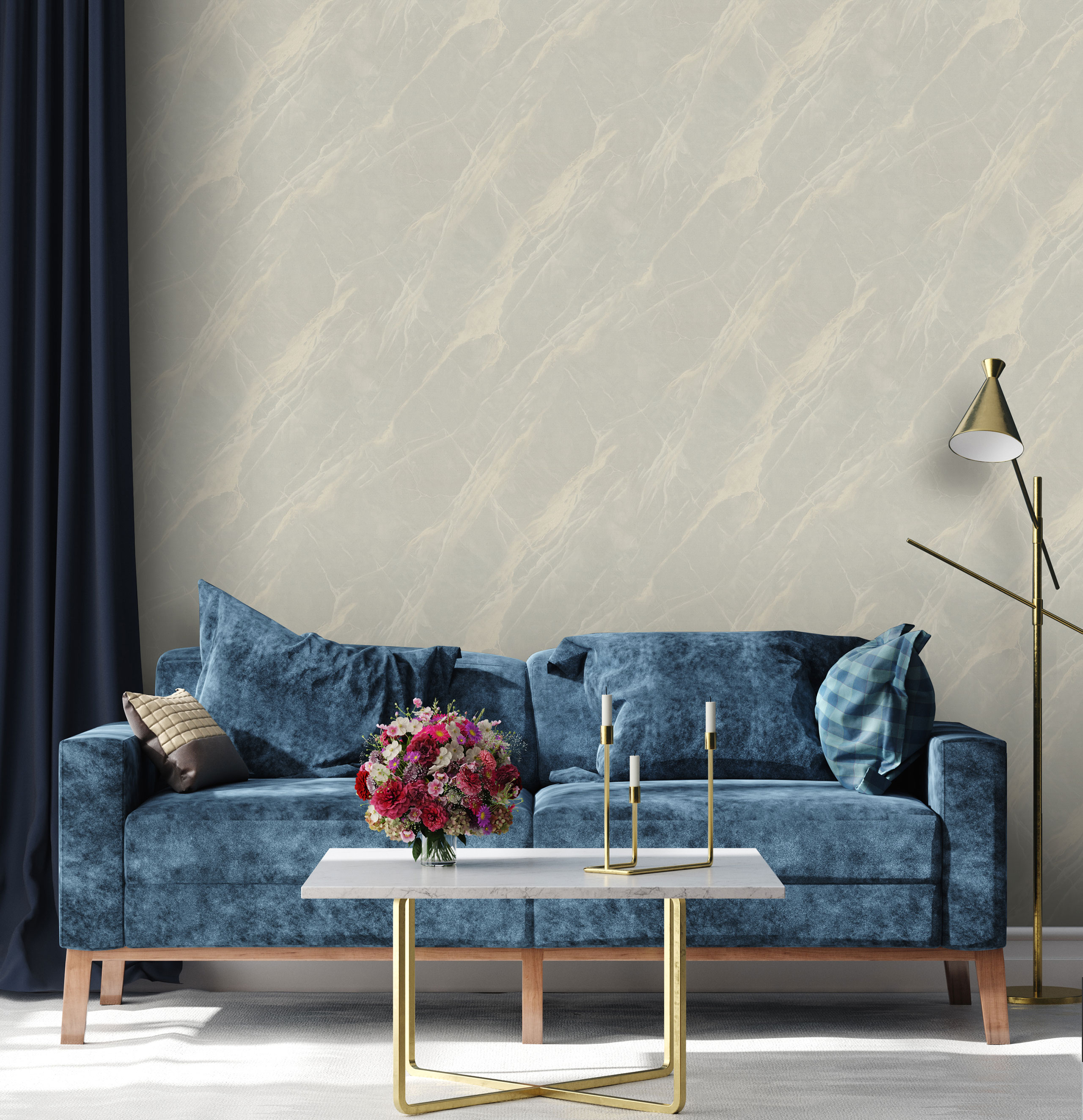 Обои 7291-01 Euro Decor Slab Euro Decor коллекция Slab производства РОССИЯ в интернет-магазине Обоитрейд