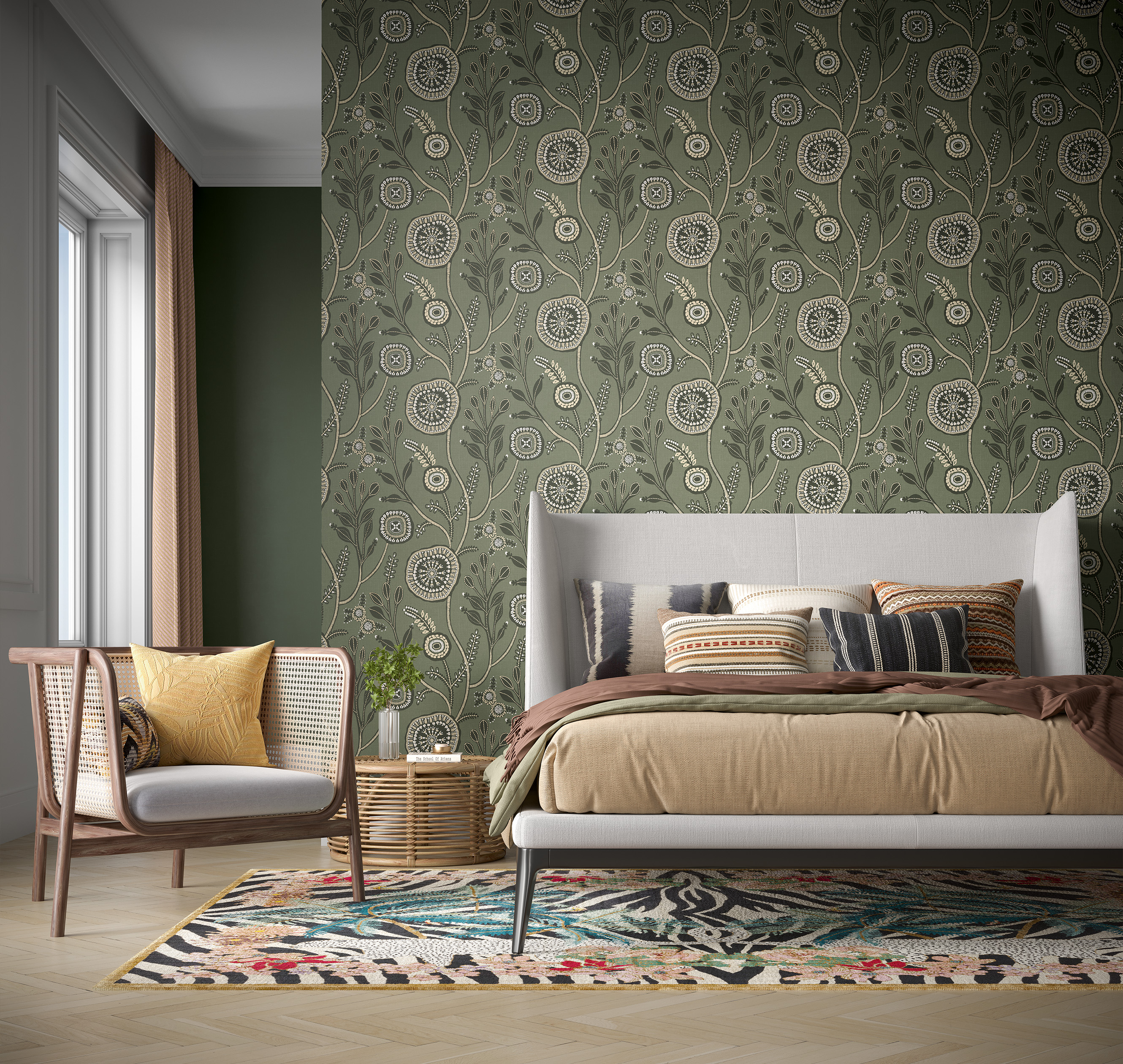 Обои PLZ3 005 Milassa Полинезия Milassa коллекция Полинезия производства  в интернет-магазине Обоитрейд