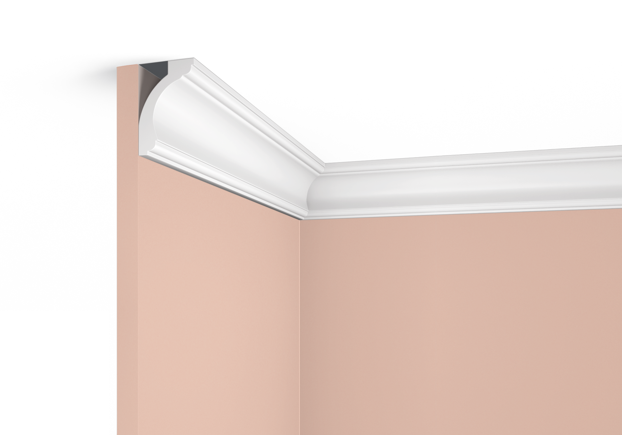 Карниз AL75 Hiwood 76мм×50мм×2м