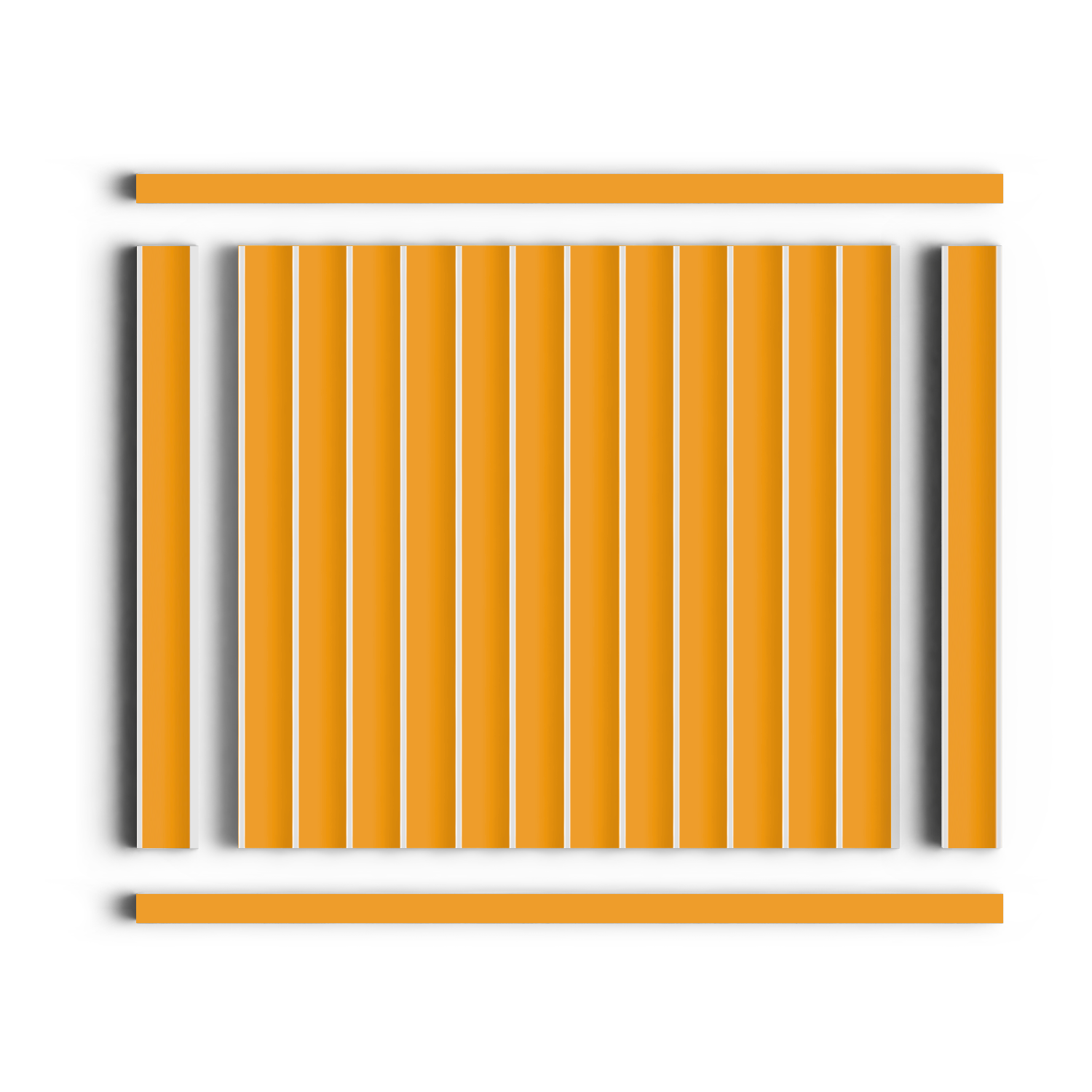 Молдинг D12V1 Y5 Hiwood 12мм×12мм×2,7м