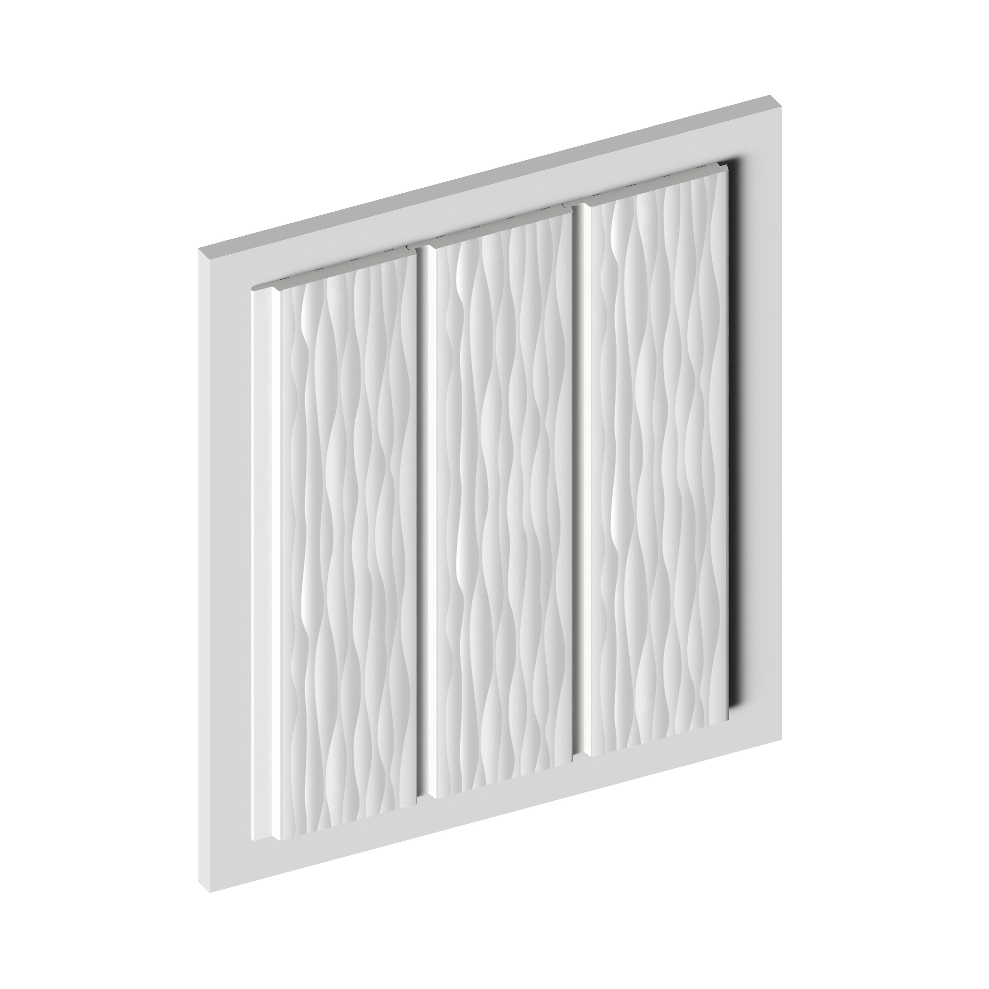 Панель декоративная LV127W NP Hiwood 120мм×12мм×2.7м