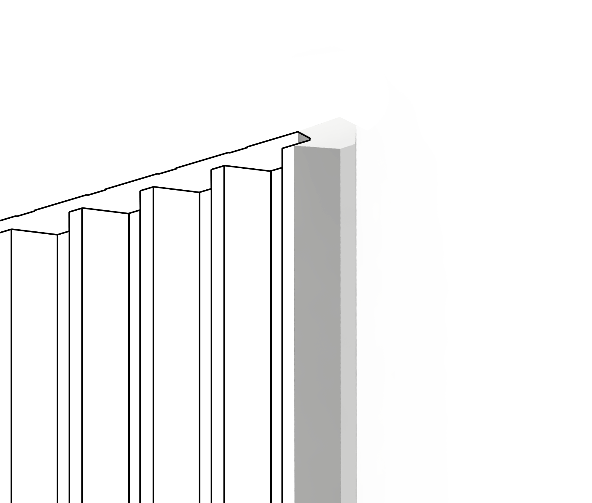 Финишный молдинг LF136B NP Hiwood 15,7мм×2,7м