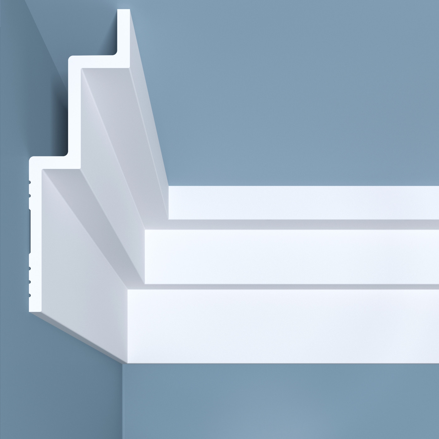 Карниз потолочный К24 Bello Deco 180мм×60мм×2м