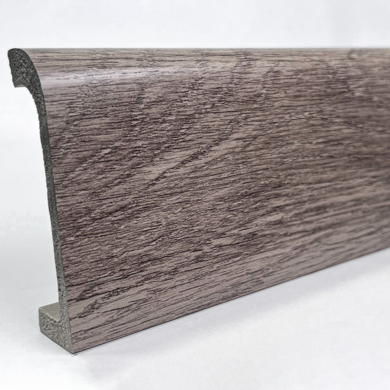 Плинтус напольный ПЛ 16 Bello Deco Дуб Давос 80мм×19мм×2м