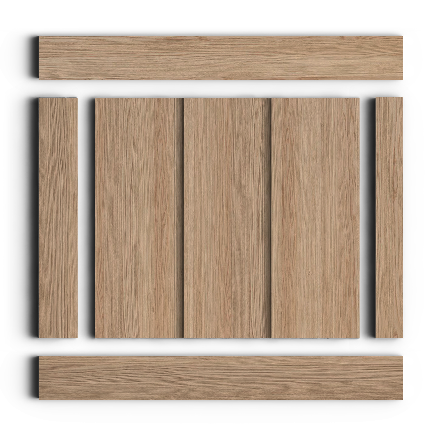 Панель декоративная LV127 BR417 Hiwood 120мм×12мм×2.7м