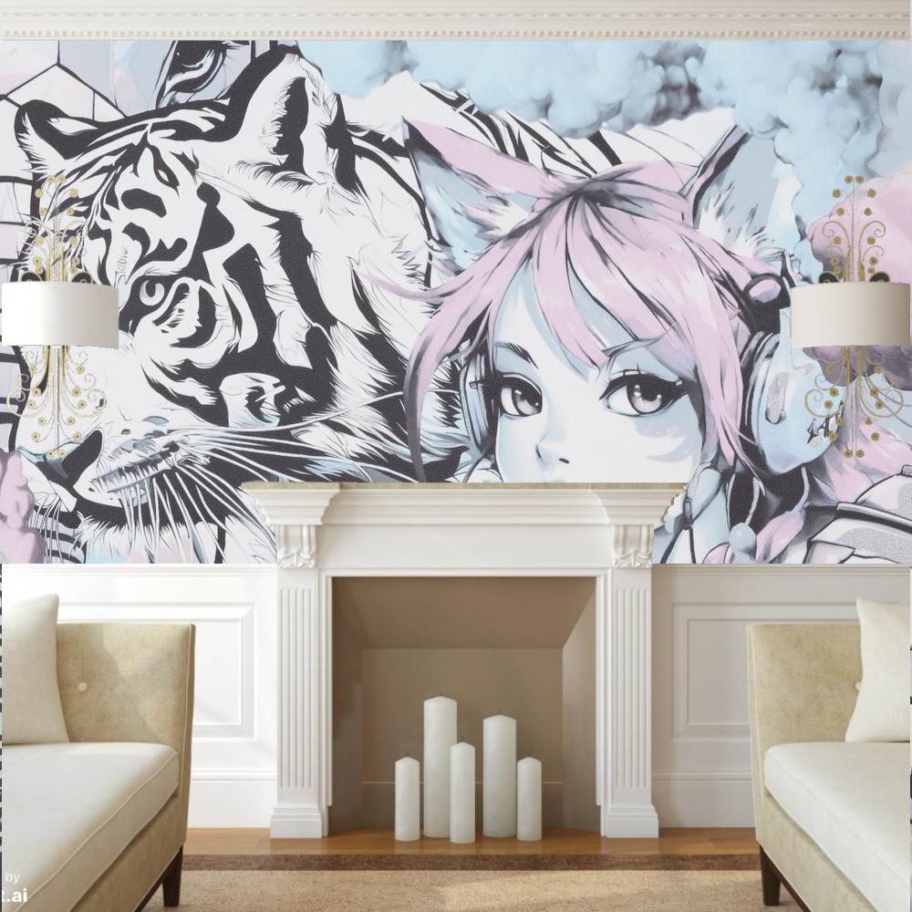 Обои HC72283-15 Palitra Home Color Аниме Palitra Home Color коллекция Аниме производства РОССИЯ в интернет-магазине Обоитрейд