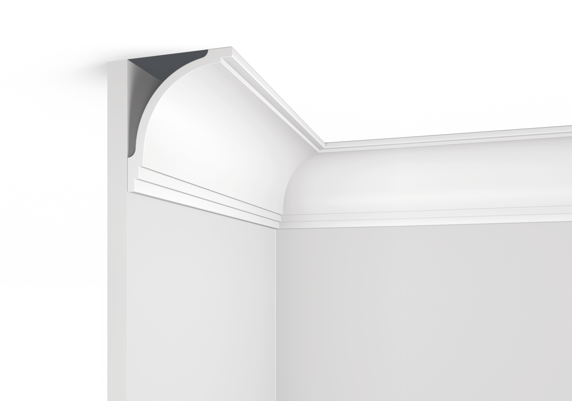 Карниз A156 Hiwood 120мм×100мм×2м