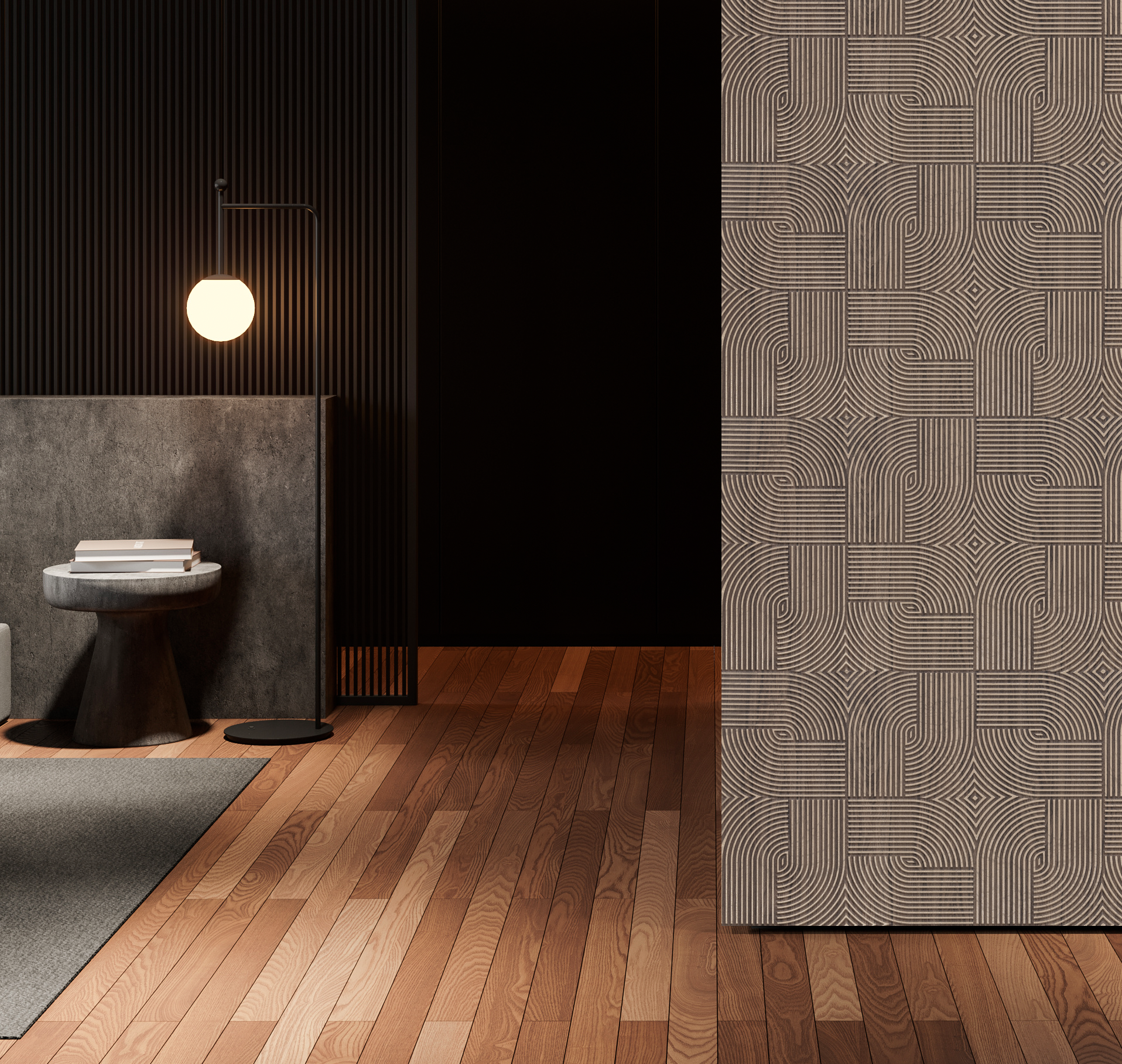 Панель декоративная DM625 BR73 Hiwood 600мм×4мм×3м