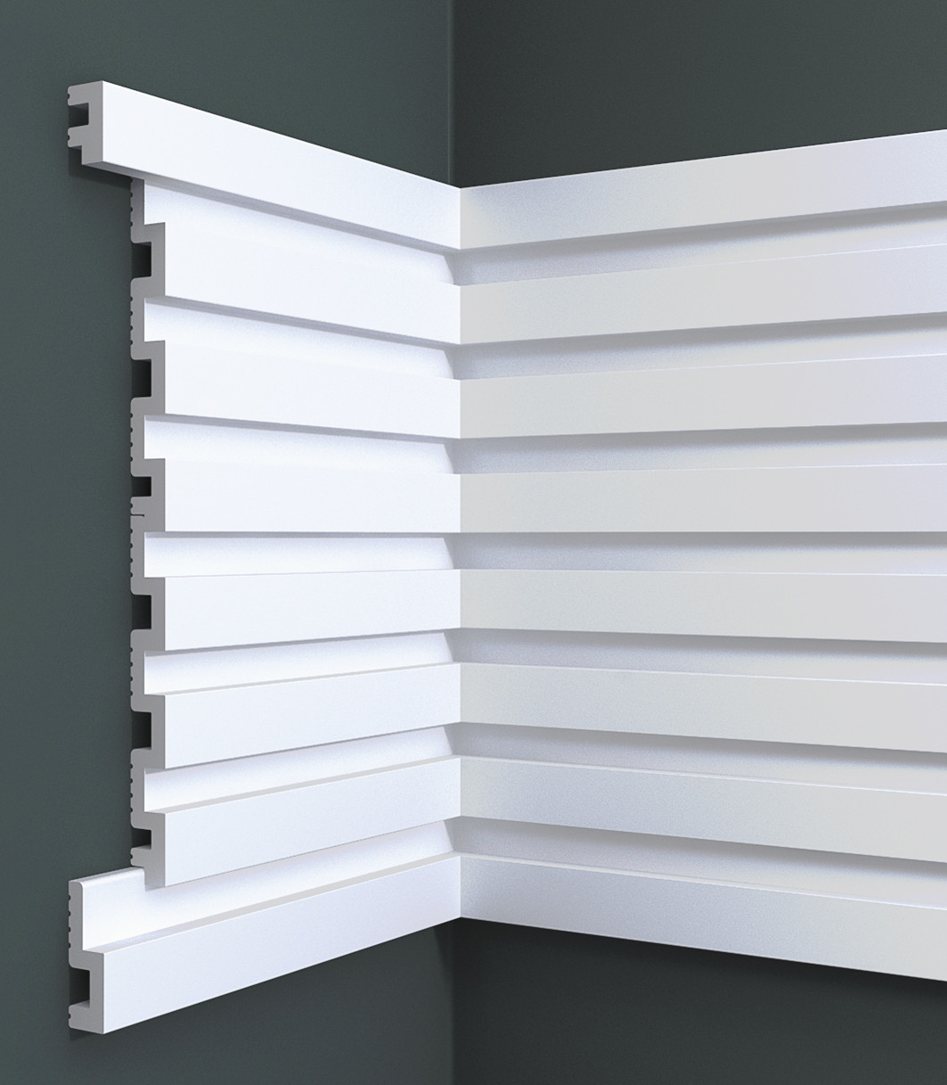 Молдинг М34 25-15 Bello Deco 25мм×15мм×3м