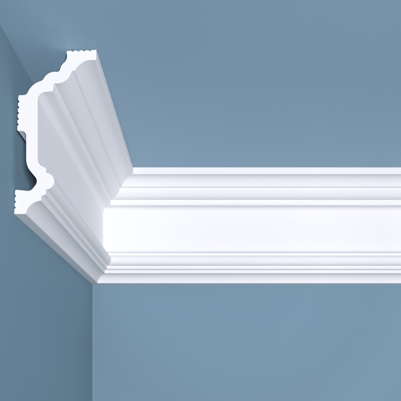 Карниз потолочный К4 Bello Deco 100мм×50мм×2м