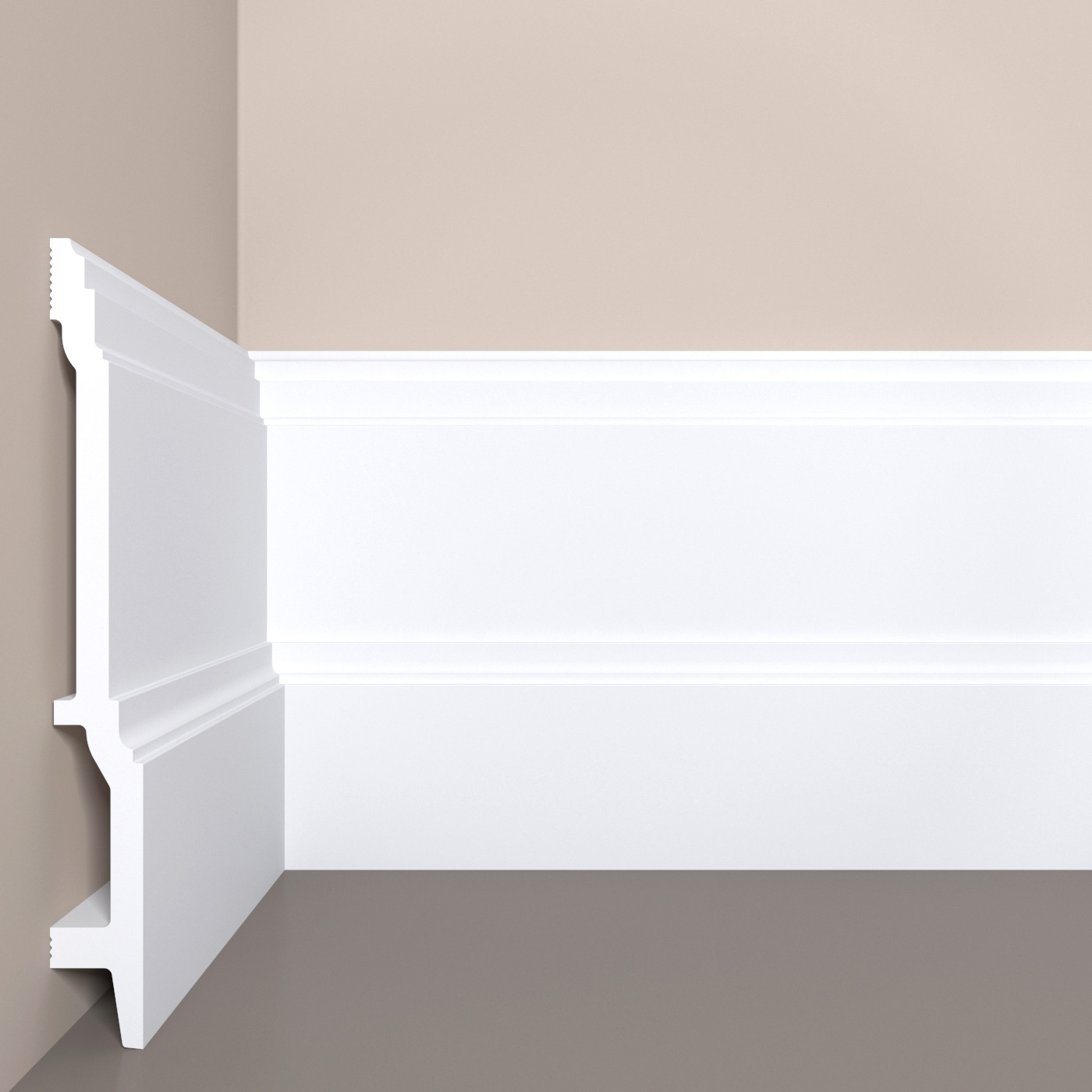 Плинтус напольный П18 Bello Deco 200мм×23мм×2м