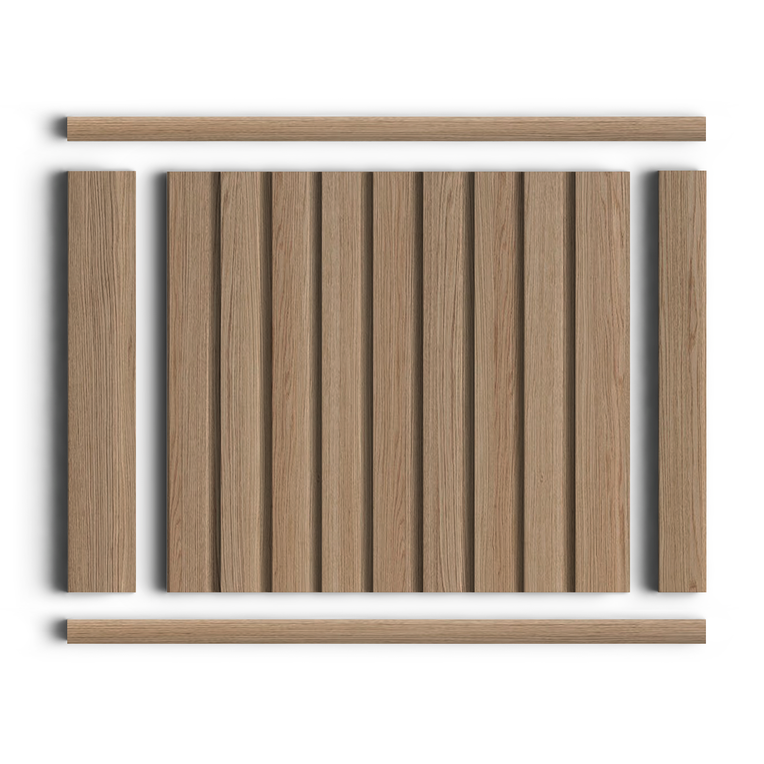 Молдинг D15V2 BR417 Hiwood 15мм×15мм×2,7м