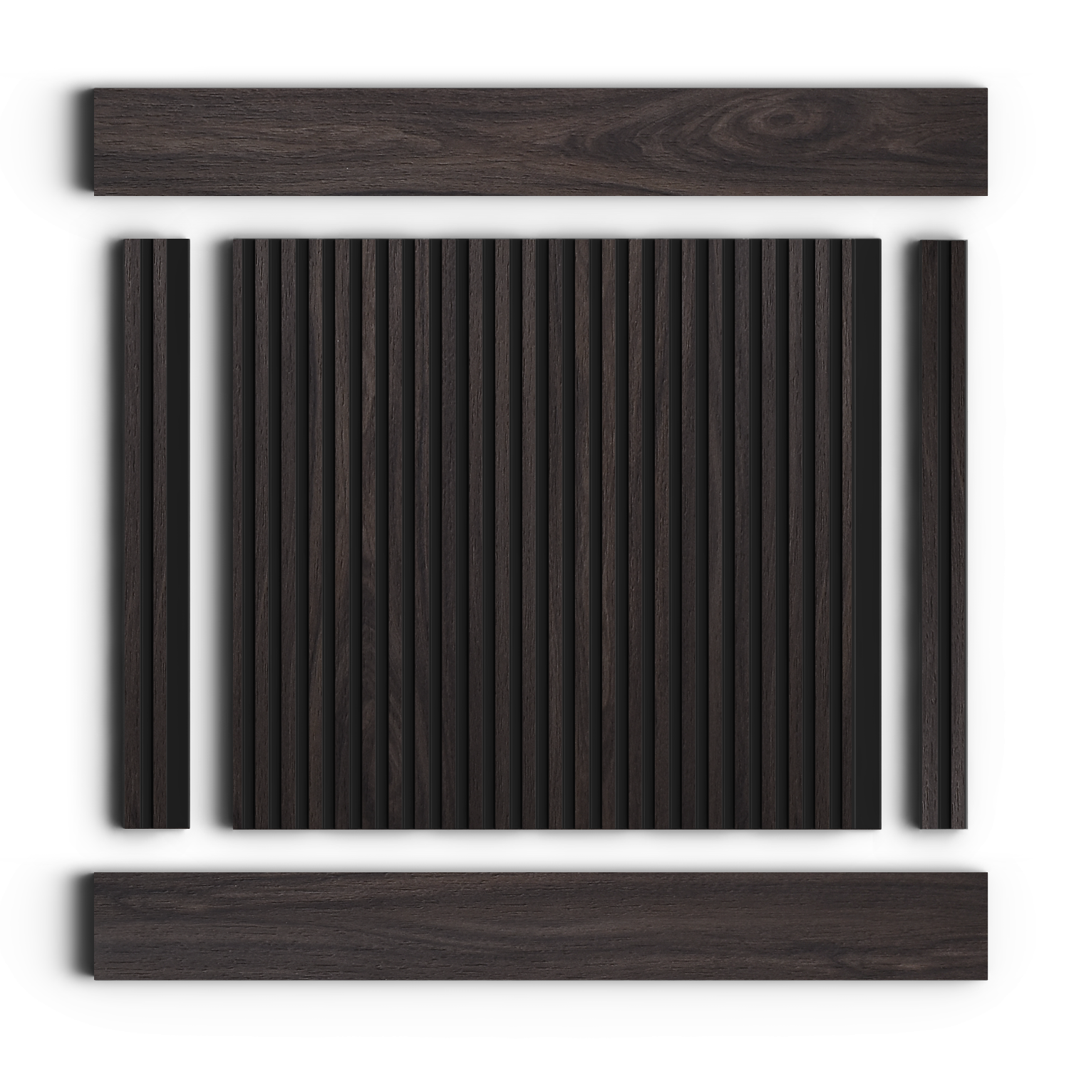 Панель декоративная LV129 BR395NK Hiwood 120мм×12мм×2.7м