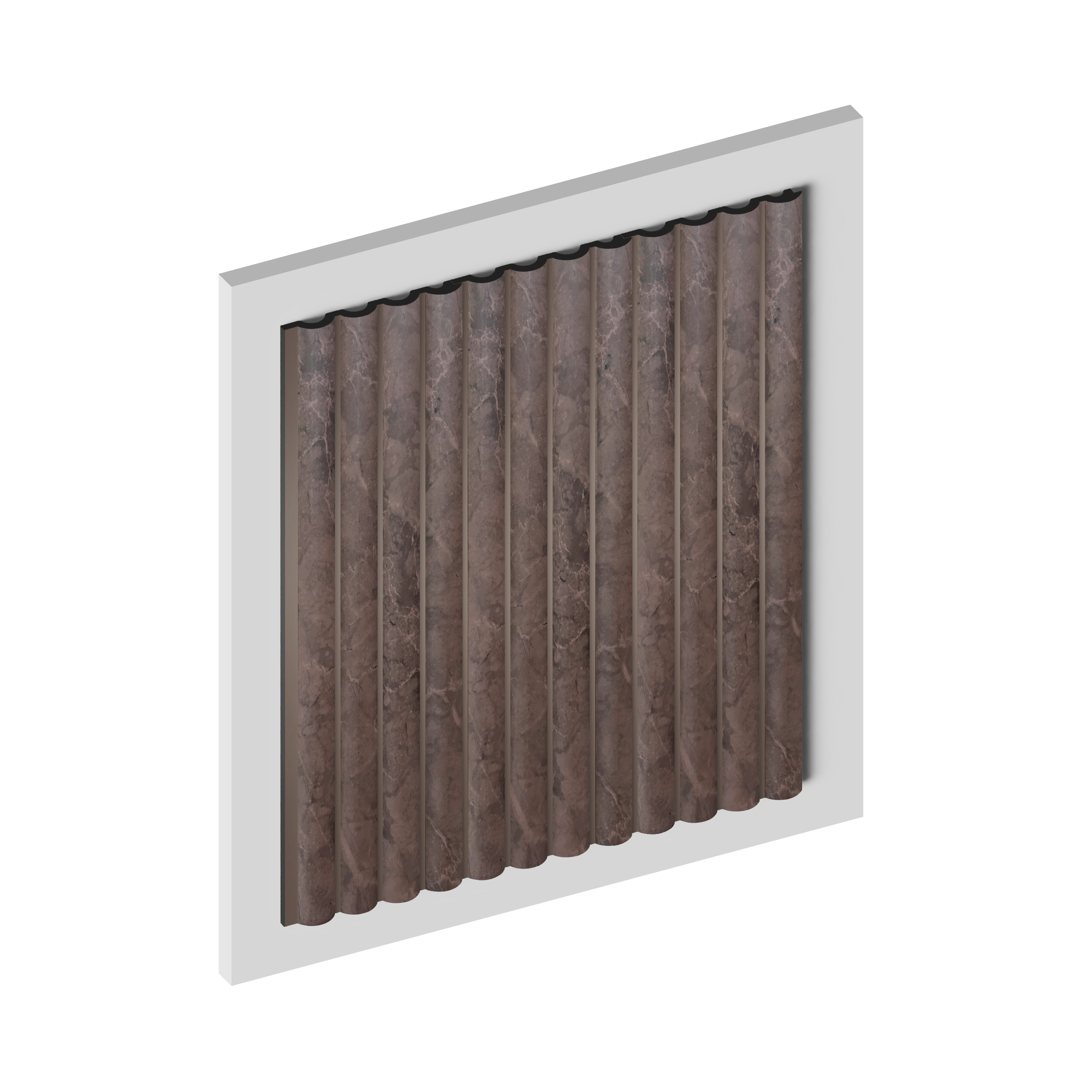 Панель декоративная LV140 BR492 Hiwood 120мм×12мм×2.7м