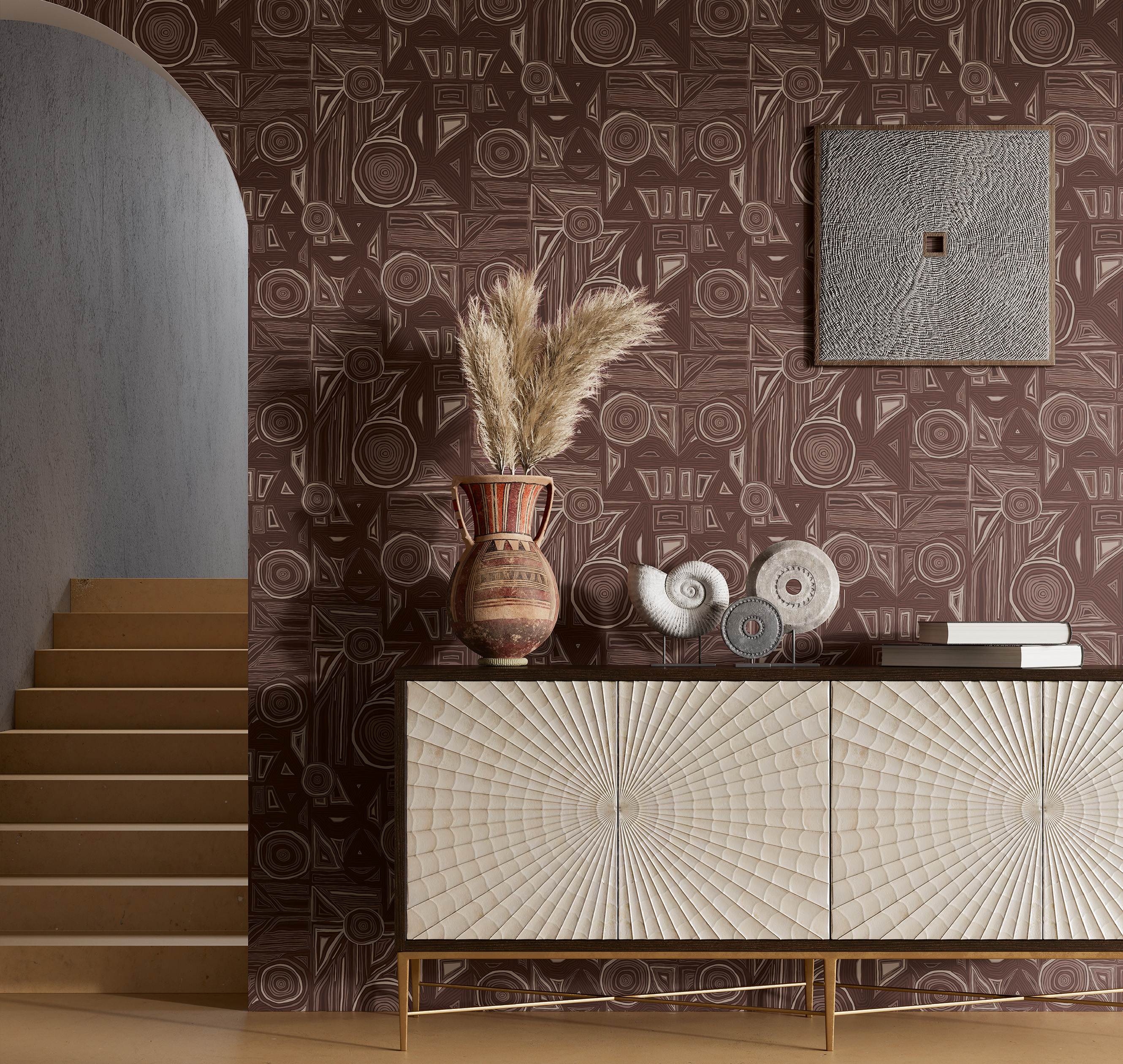 Обои PLZ1 010 Milassa Полинезия Milassa коллекция Полинезия производства  в интернет-магазине Обоитрейд