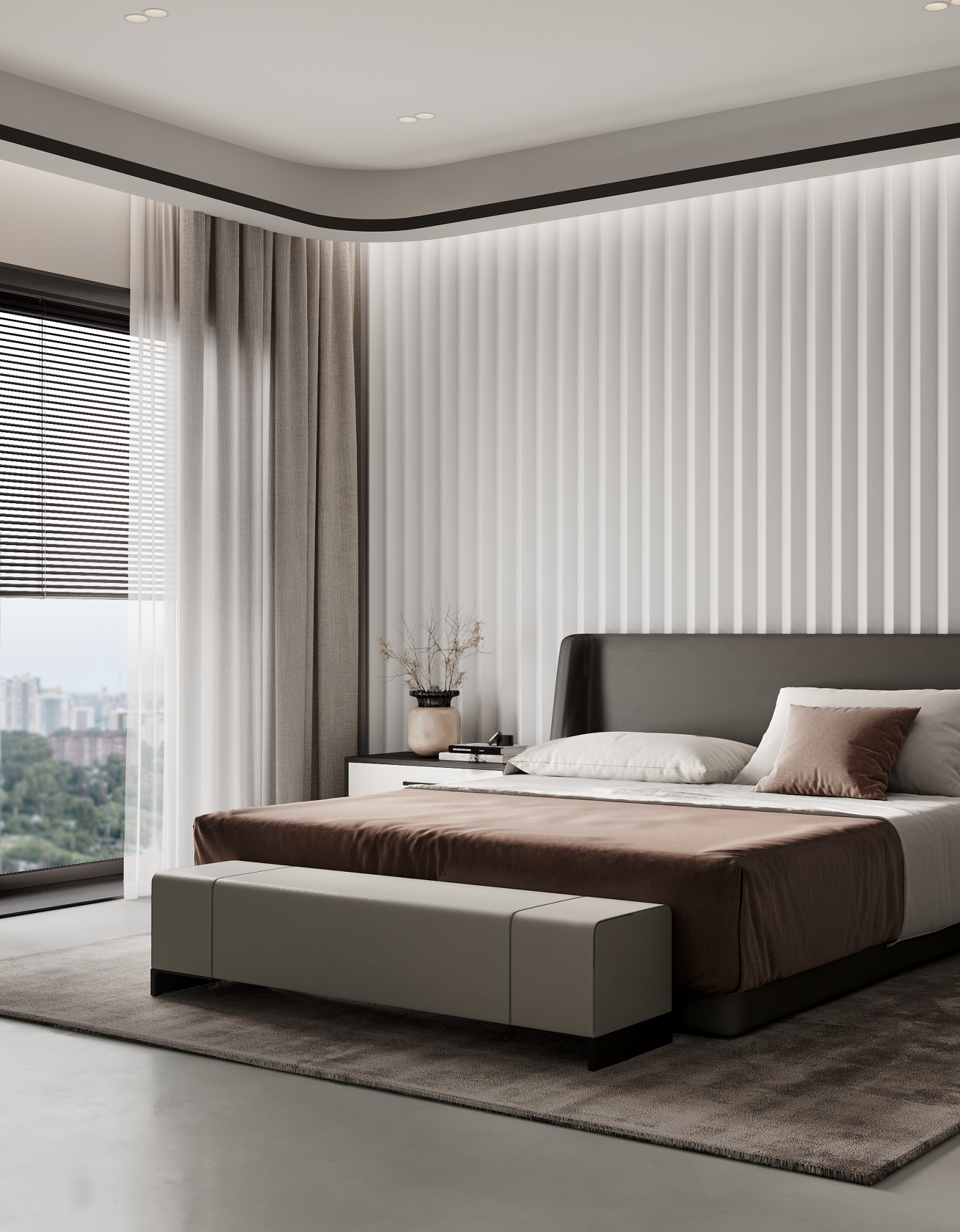 Стеновая панель СП 12/3 Bello Deco 40мм×200мм×3м