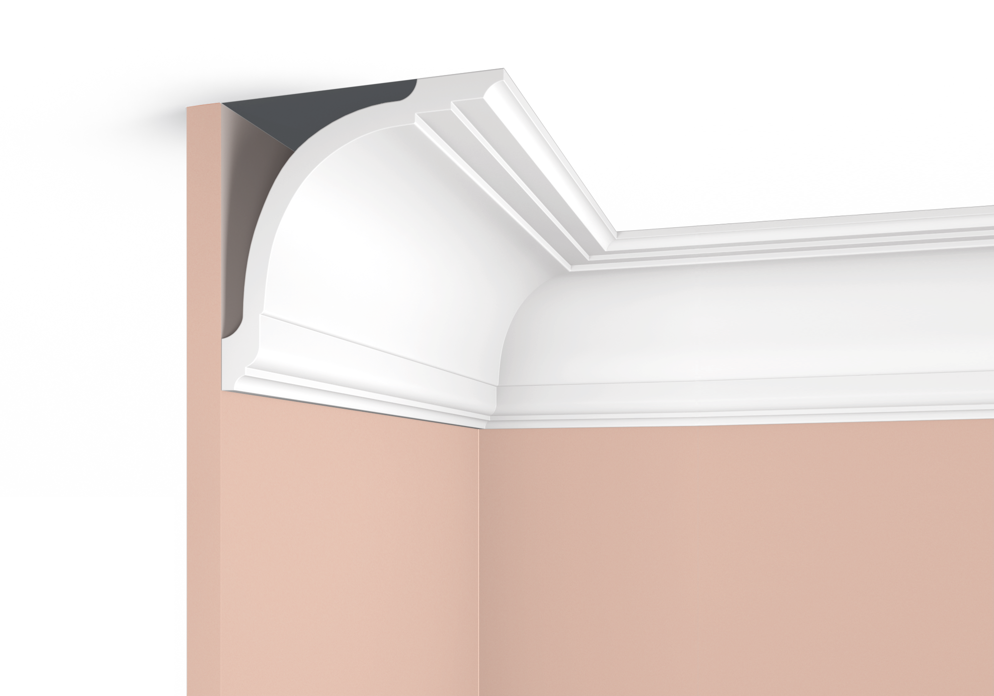 Карниз A212 Hiwood 150мм×150мм×2м