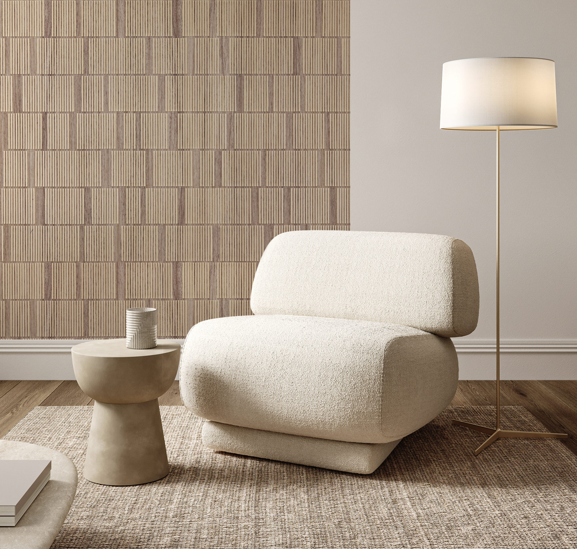 Панель декоративная DM626 BR50 Hiwood 600мм×4мм×3м