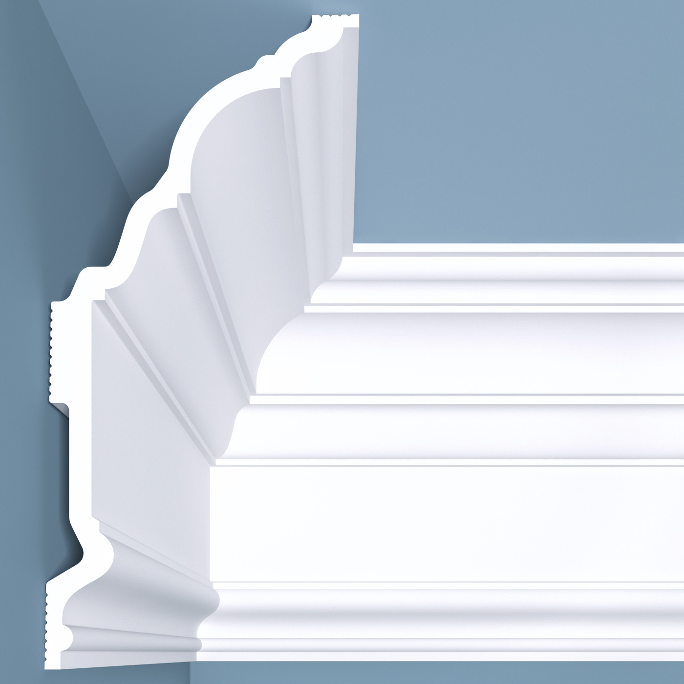 Карниз потолочный К20 Bello Deco 250мм×120мм×2м