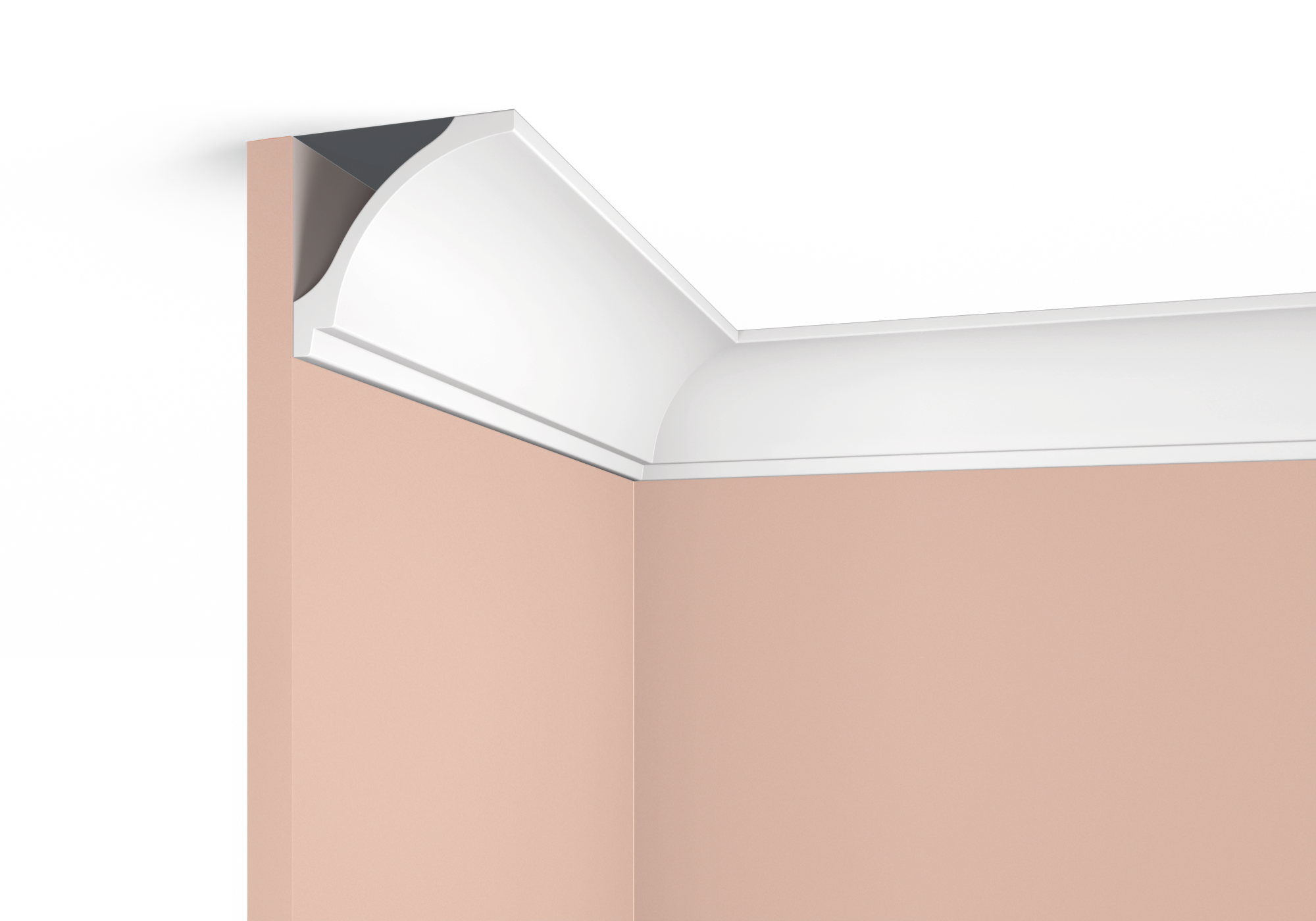 Карниз A126 Hiwood 92мм×87мм×2м