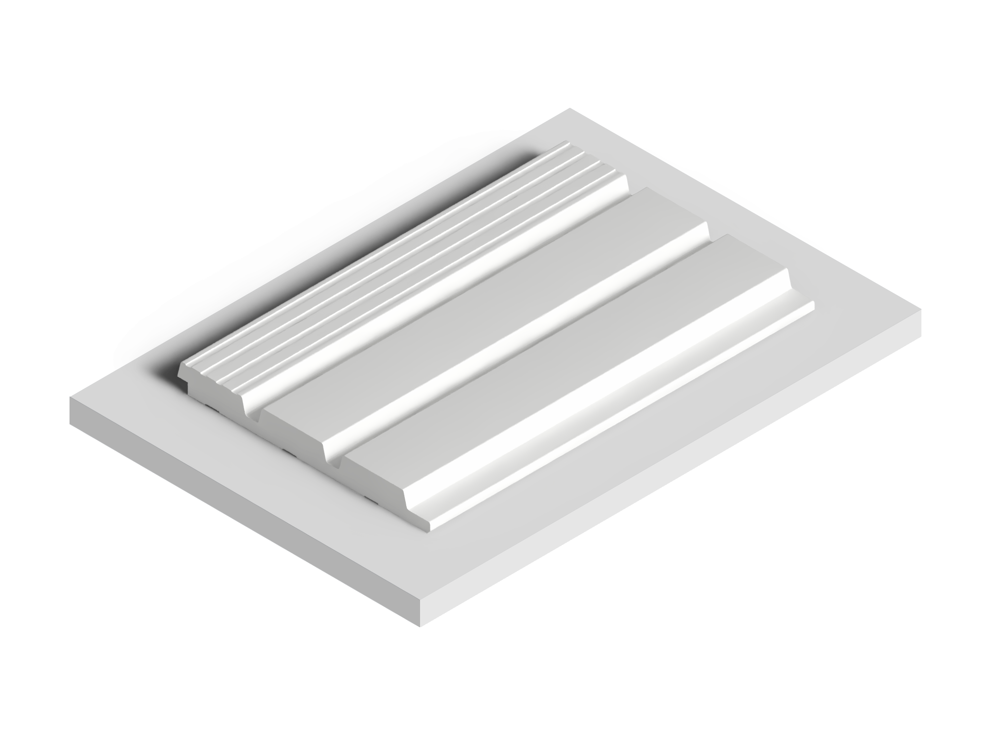 Панель декоративная LV124L NP Hiwood 120мм×12мм×2.7м