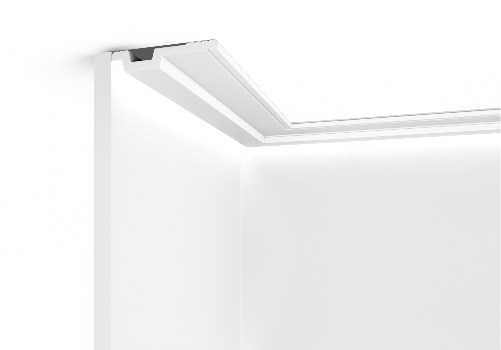 Карниз A115V1 Hiwood 115мм×22мм×2м