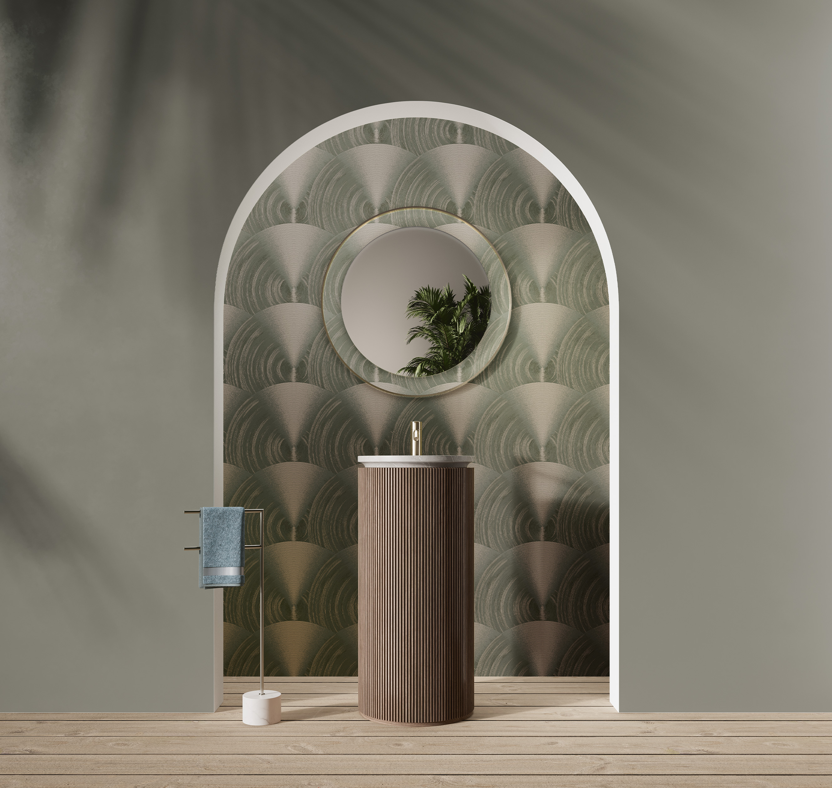 Обои OK2 005 Milassa Окинава Milassa коллекция Окинава производства  в интернет-магазине Обоитрейд