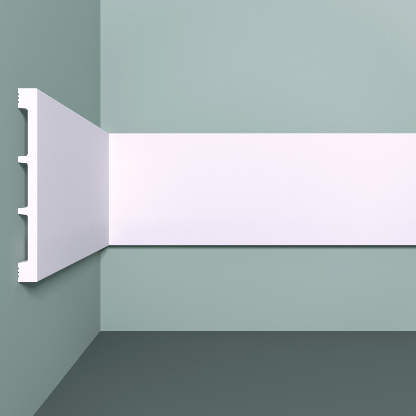 Плинтус напольный М20 Bello Deco 100мм×10мм×2м