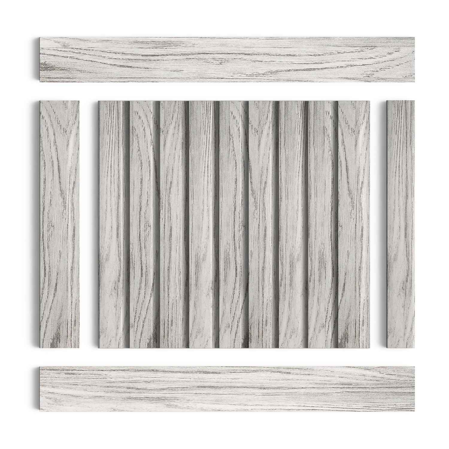 Панель декоративная LV124 GR24 Hiwood 120мм×12мм×2.7м