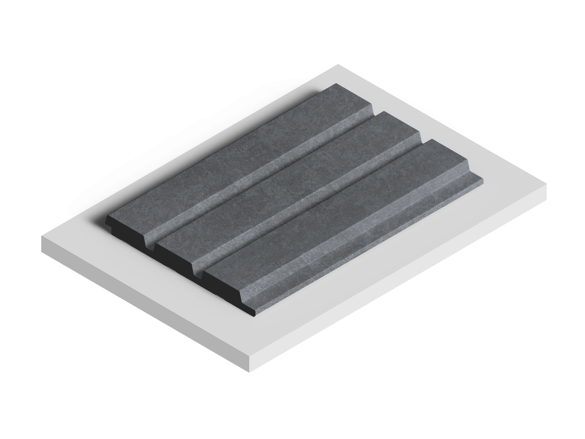 Панель декоративная LV124 S381A Hiwood 120мм×12мм×2.7м