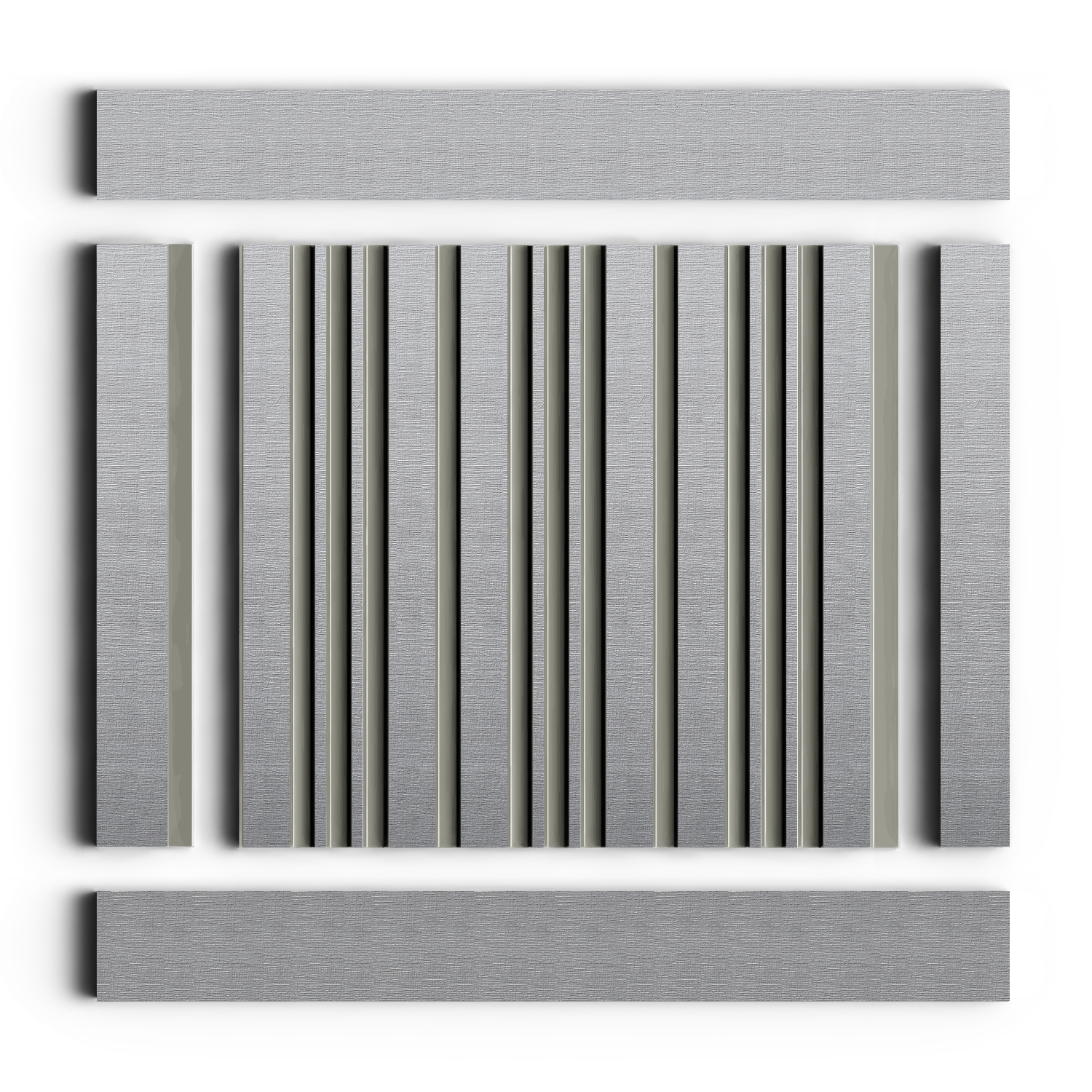 Панель декоративная LV121 S339S Hiwood 120мм×12мм×2.7м