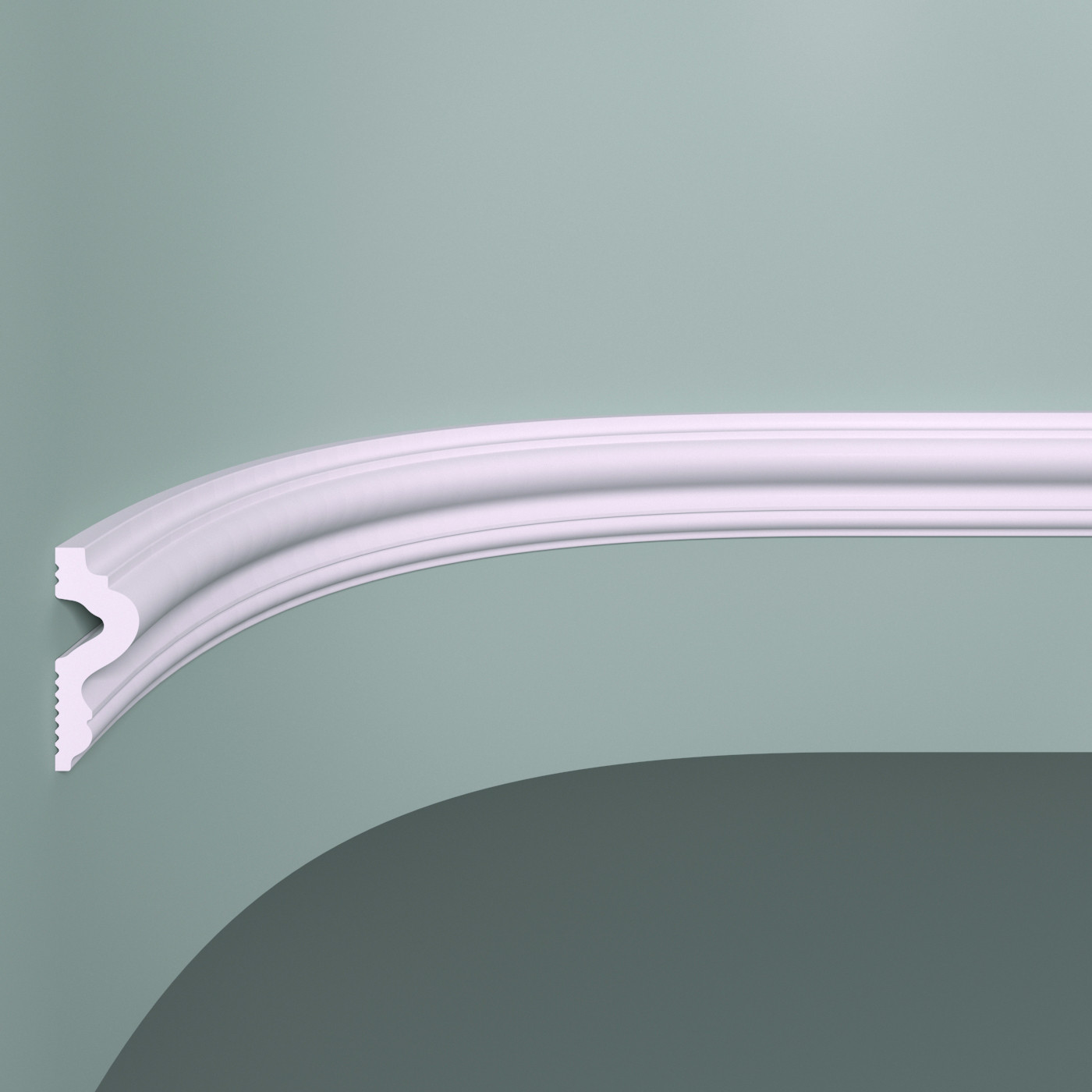 Молдинг М10 45-17 F Bello Deco 45мм×17мм×1м